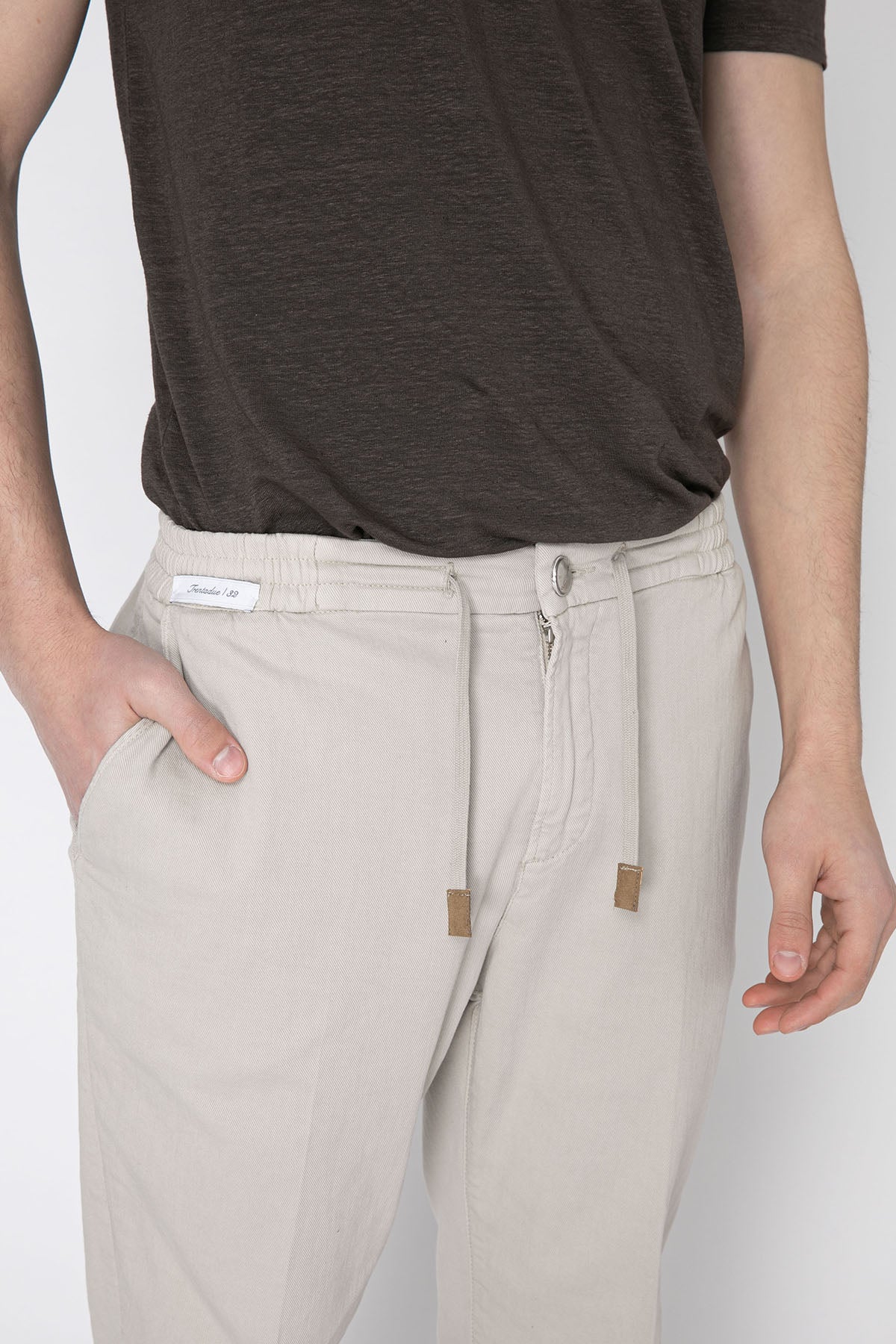 Richard J. Brown Malindi Slim Regular Fit Beli Lastikli Pantolon-Libas Trendy Fashion Store