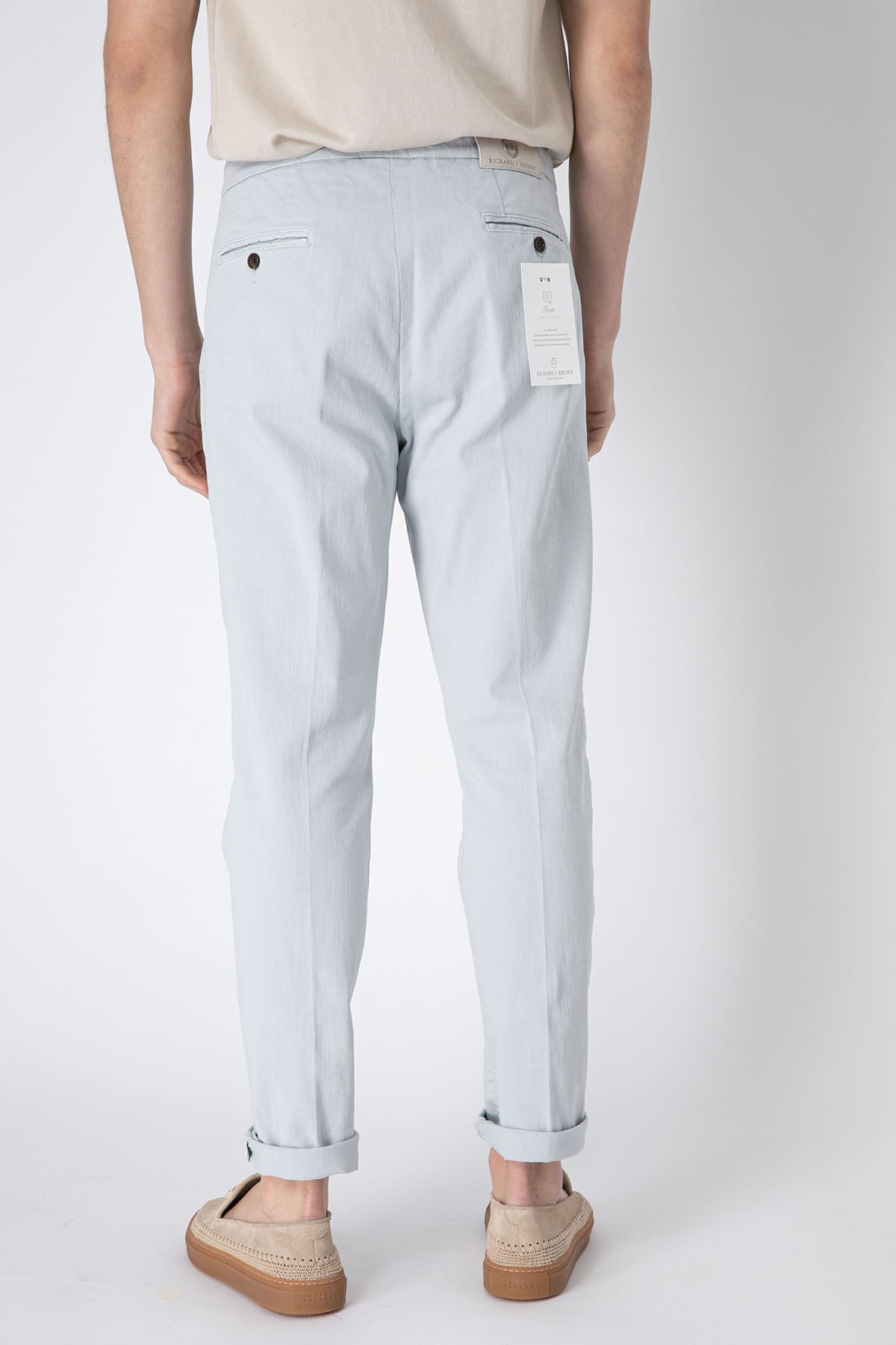 Richard J. Brown Caprera Slim Regular Fit Beli Lastikli Pantolon-Libas Trendy Fashion Store