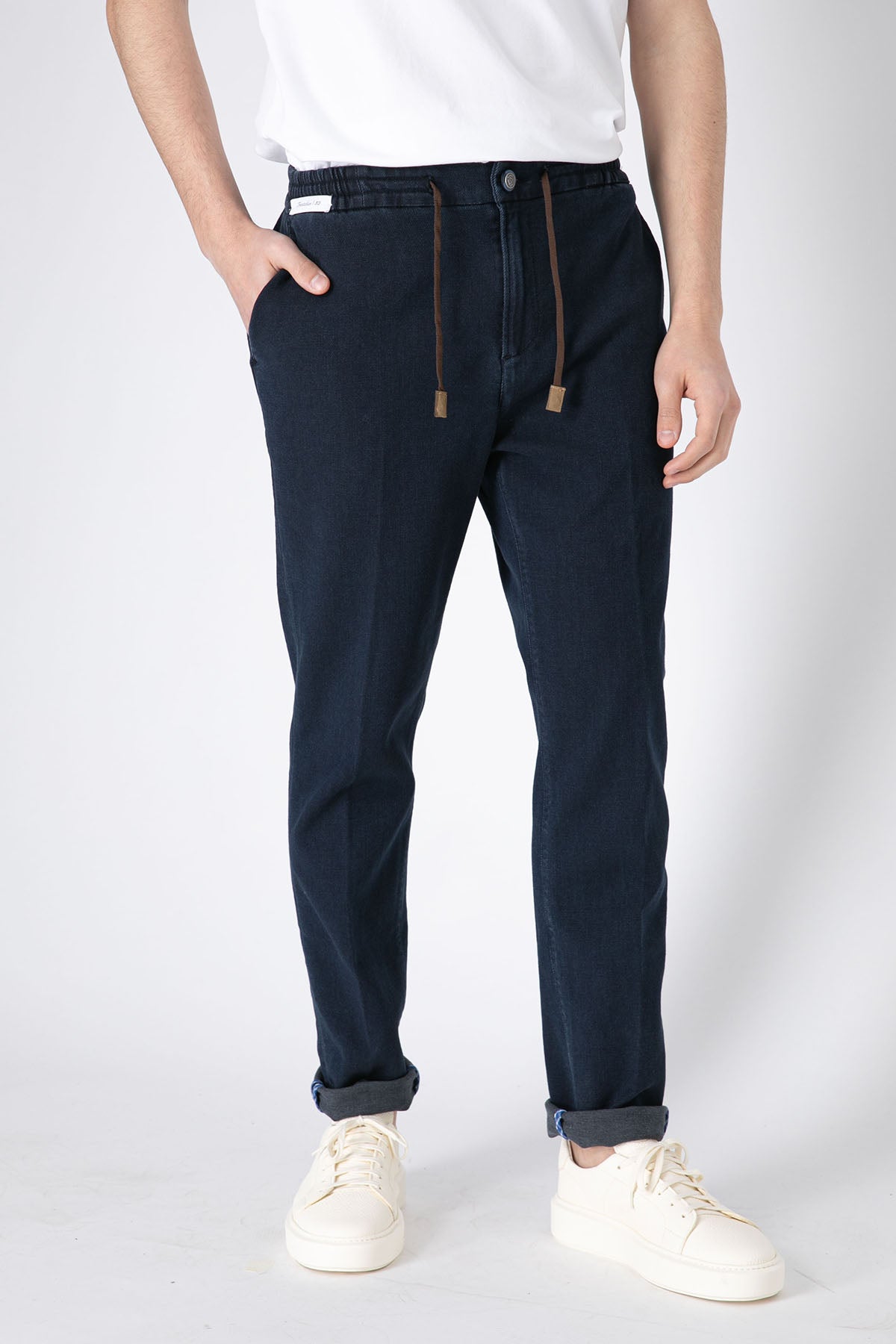 Richard J. Brown Malindi Slim Regular Fit Beli Lastikli Jeans-Libas Trendy Fashion Store