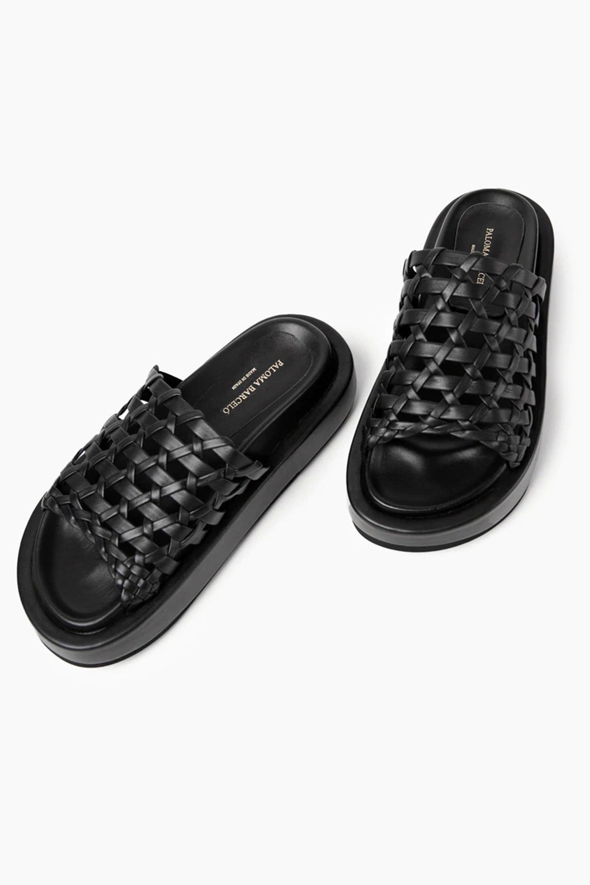 Paloma Barcelo Elisa Örgü Deri Terlik-Libas Trendy Fashion Store