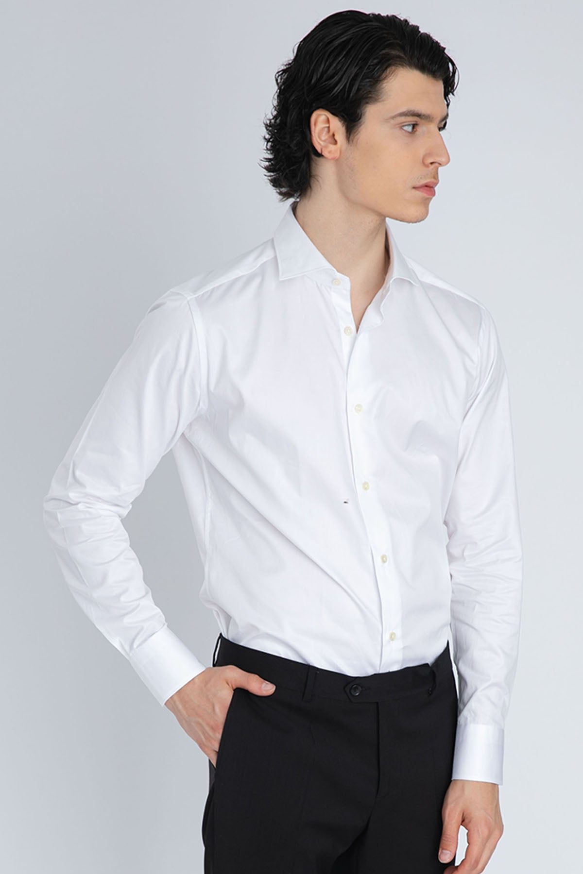 Tintoria Mattei Klasik Yaka Gömlek-Libas Trendy Fashion Store