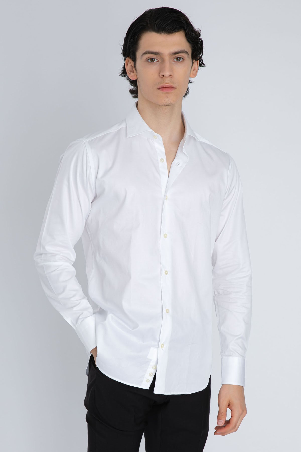 Tintoria Mattei Klasik Yaka Gömlek-Libas Trendy Fashion Store