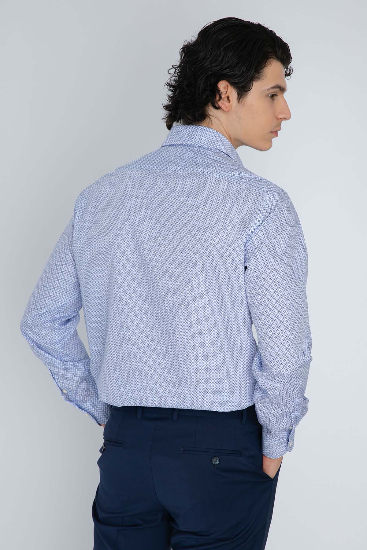 Tintoria Mattei No Iron Klasik Yaka Gömlek-Libas Trendy Fashion Store