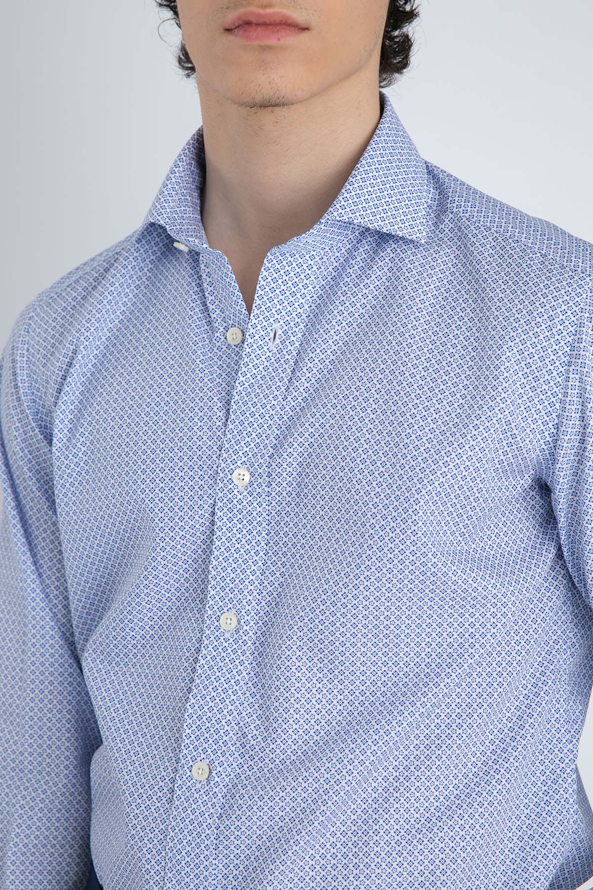 Tintoria Mattei No Iron Klasik Yaka Gömlek-Libas Trendy Fashion Store