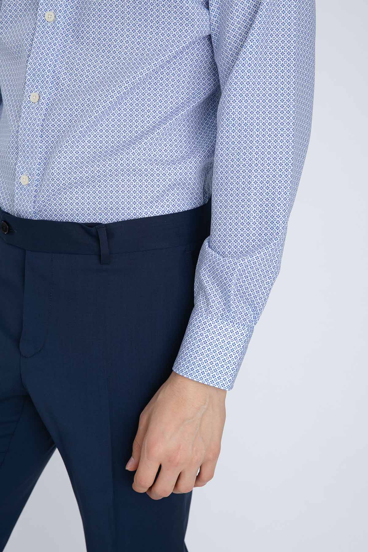 Tintoria Mattei No Iron Klasik Yaka Gömlek-Libas Trendy Fashion Store