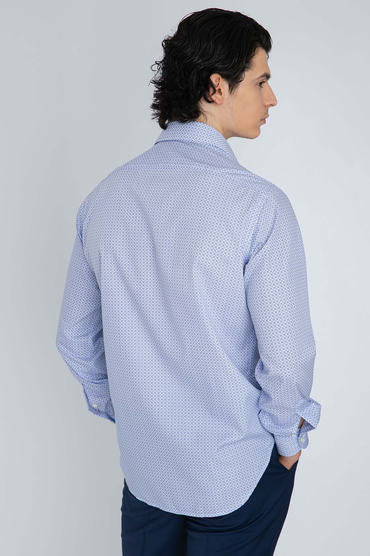 Tintoria Mattei No Iron Klasik Yaka Gömlek-Libas Trendy Fashion Store