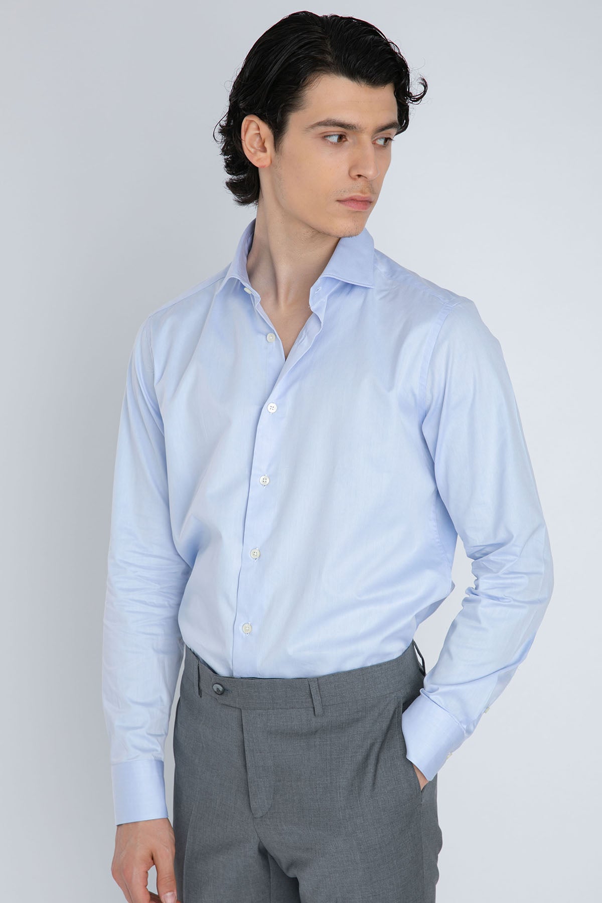 Tintoria Mattei Klasik Yaka Gömlek-Libas Trendy Fashion Store