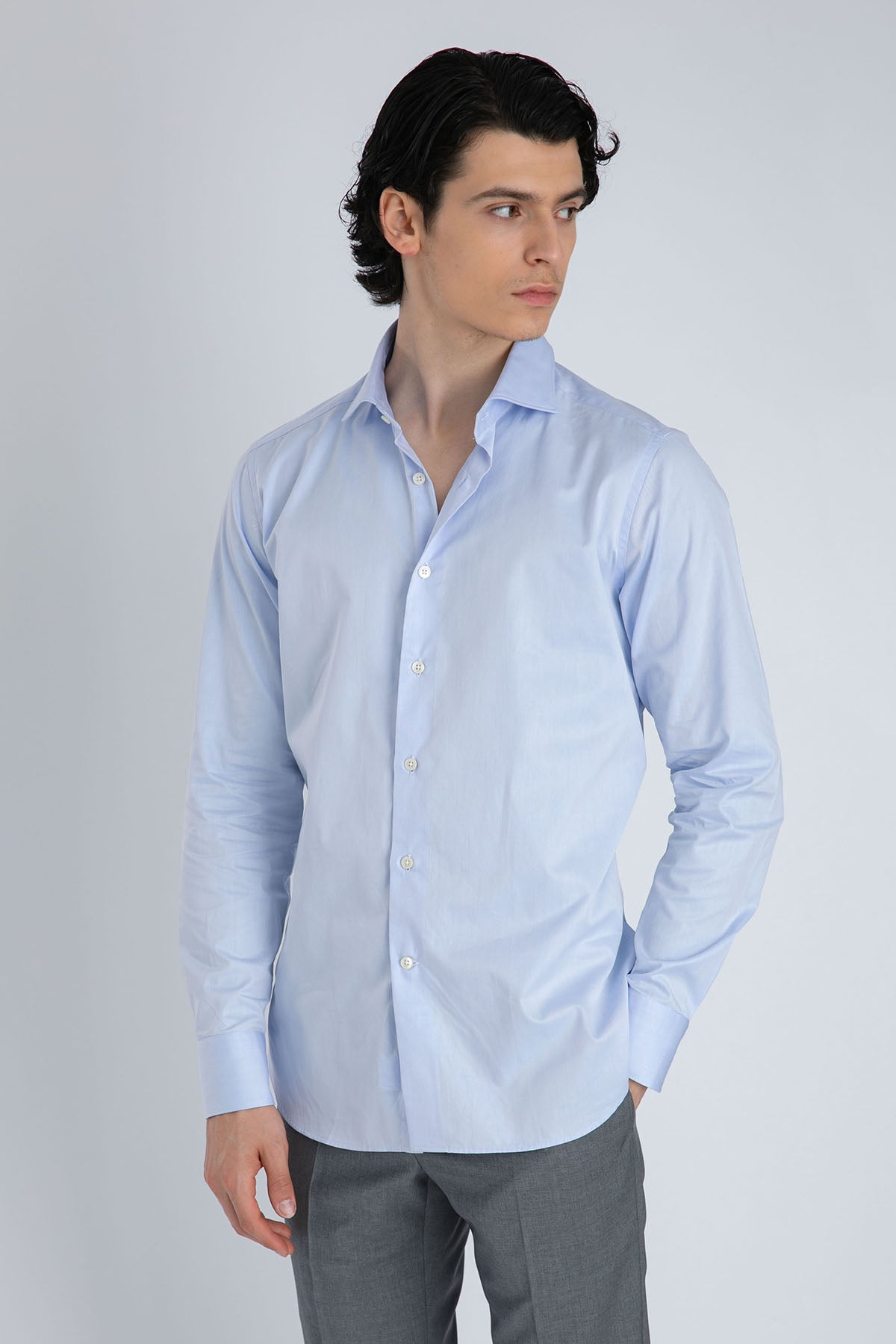 Tintoria Mattei Klasik Yaka Gömlek-Libas Trendy Fashion Store