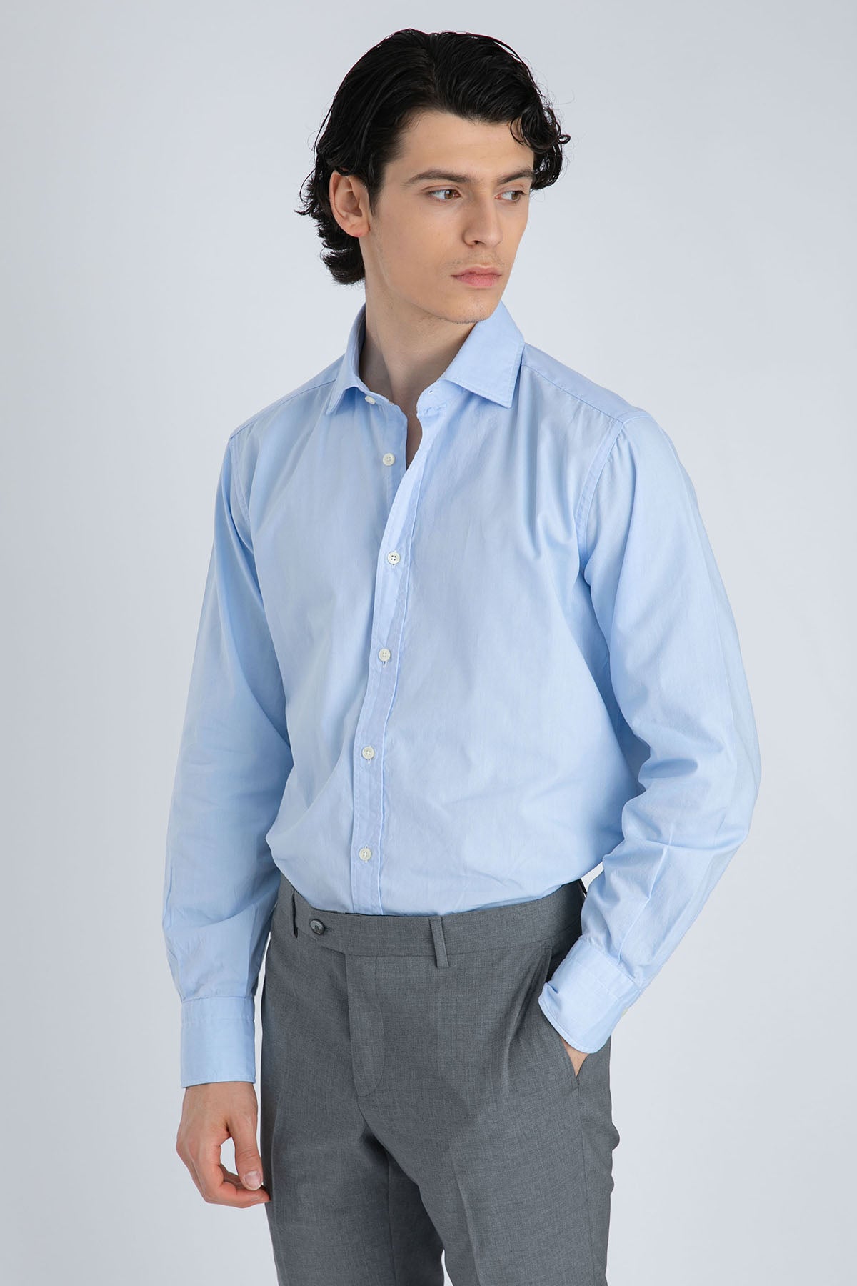 Tintoria Mattei Klasik Yaka Gömlek-Libas Trendy Fashion Store