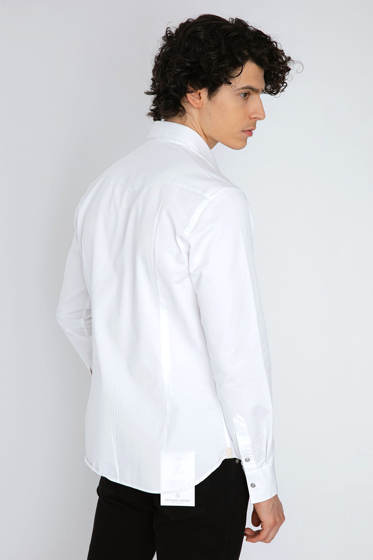 Tintoria Mattei Klasik Yaka Cep Detaylı Gömlek-Libas Trendy Fashion Store