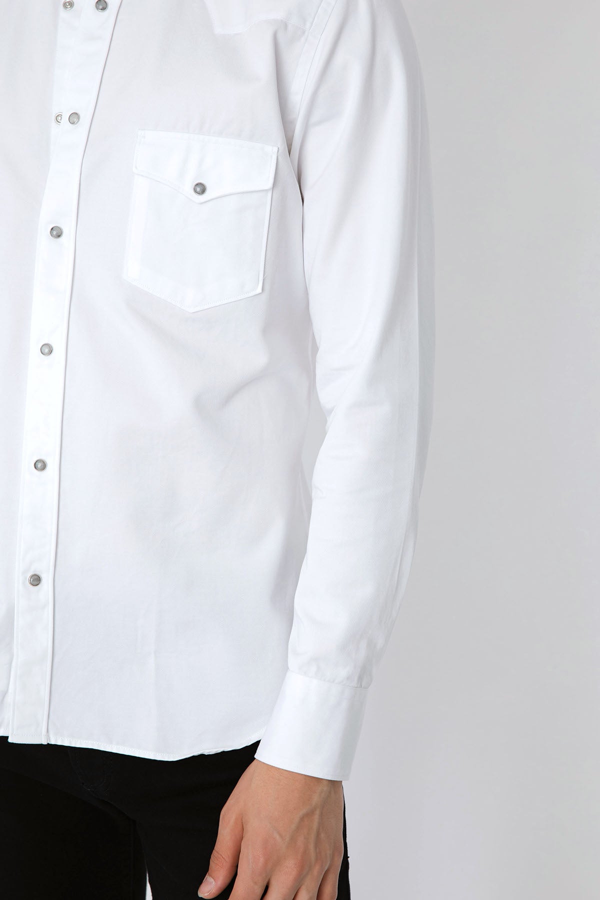 Tintoria Mattei Klasik Yaka Cep Detaylı Gömlek-Libas Trendy Fashion Store