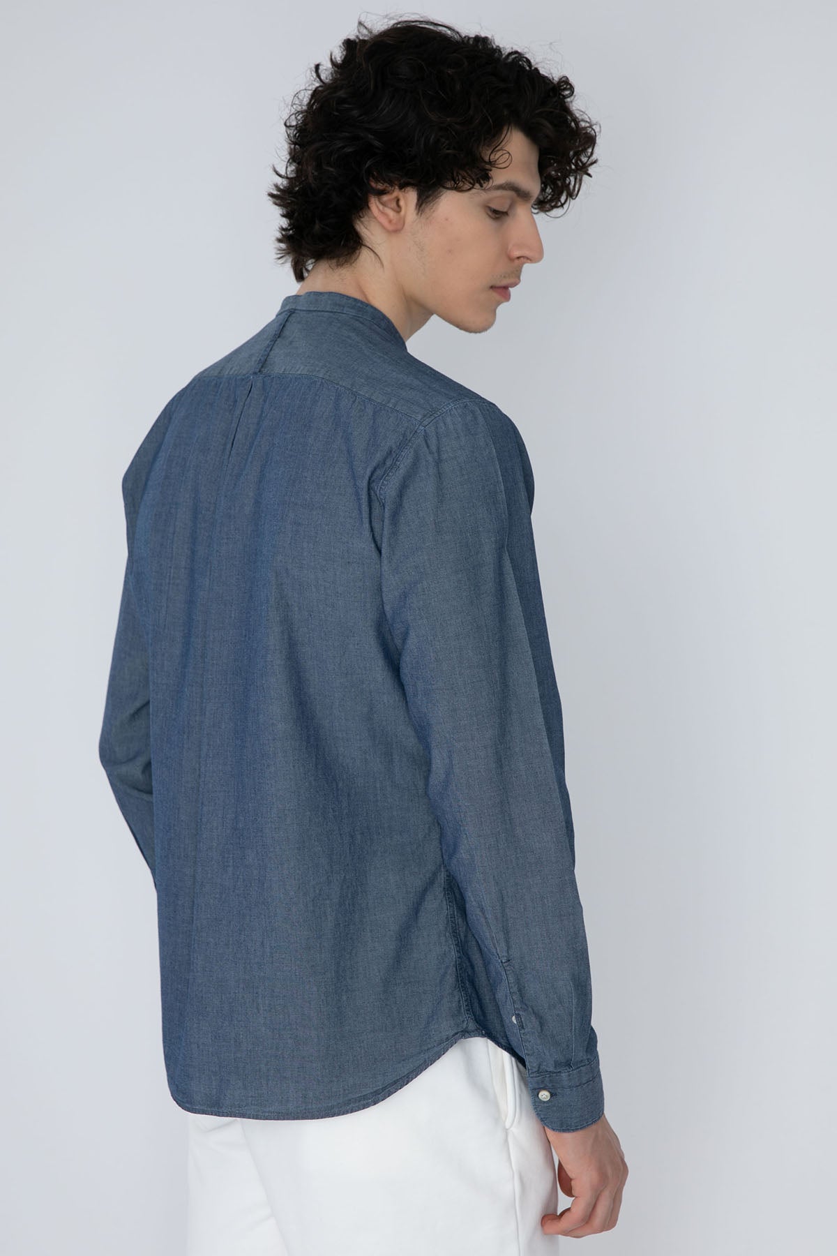 Tintoria Mattei Hakim Yaka Şamre Gömlek-Libas Trendy Fashion Store