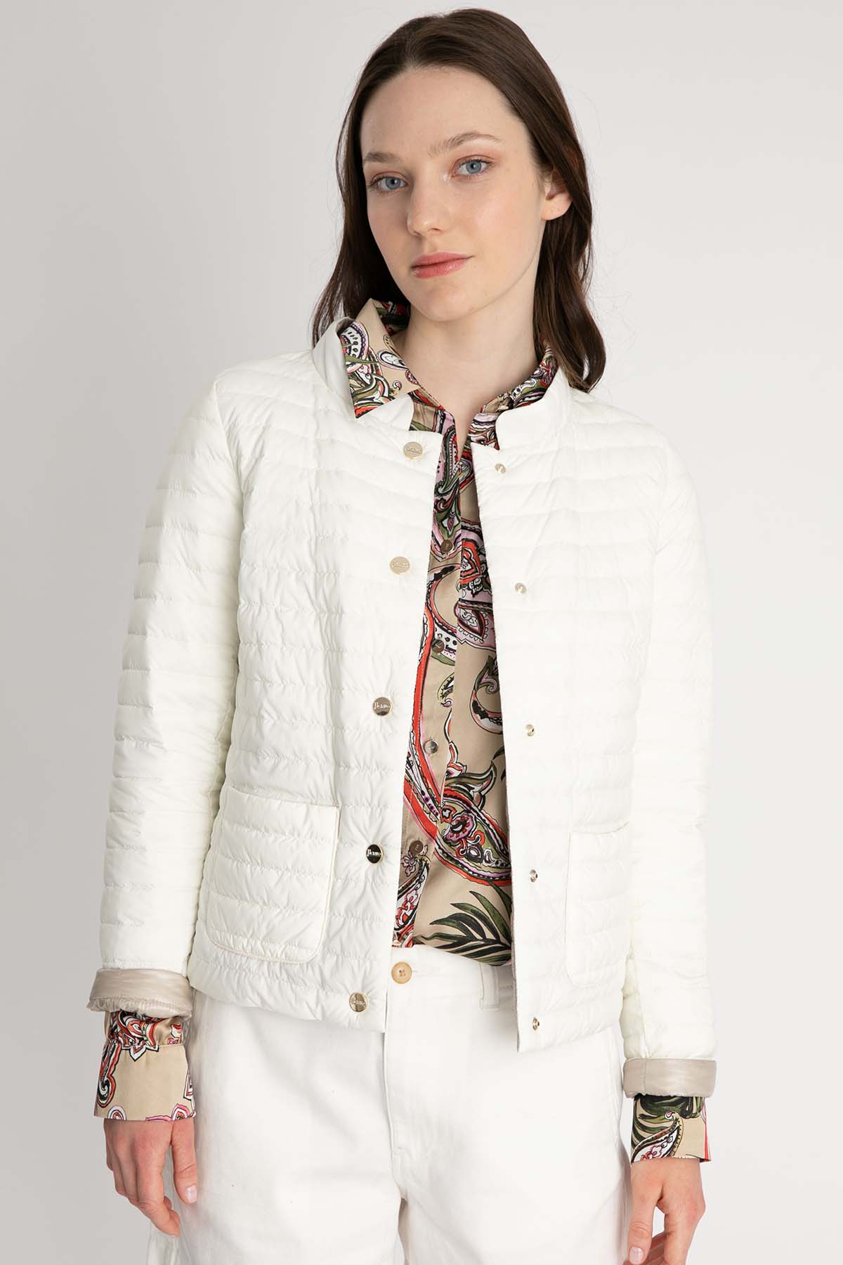 Herno Çift Taraflı Hakim Yaka Mont-Libas Trendy Fashion Store