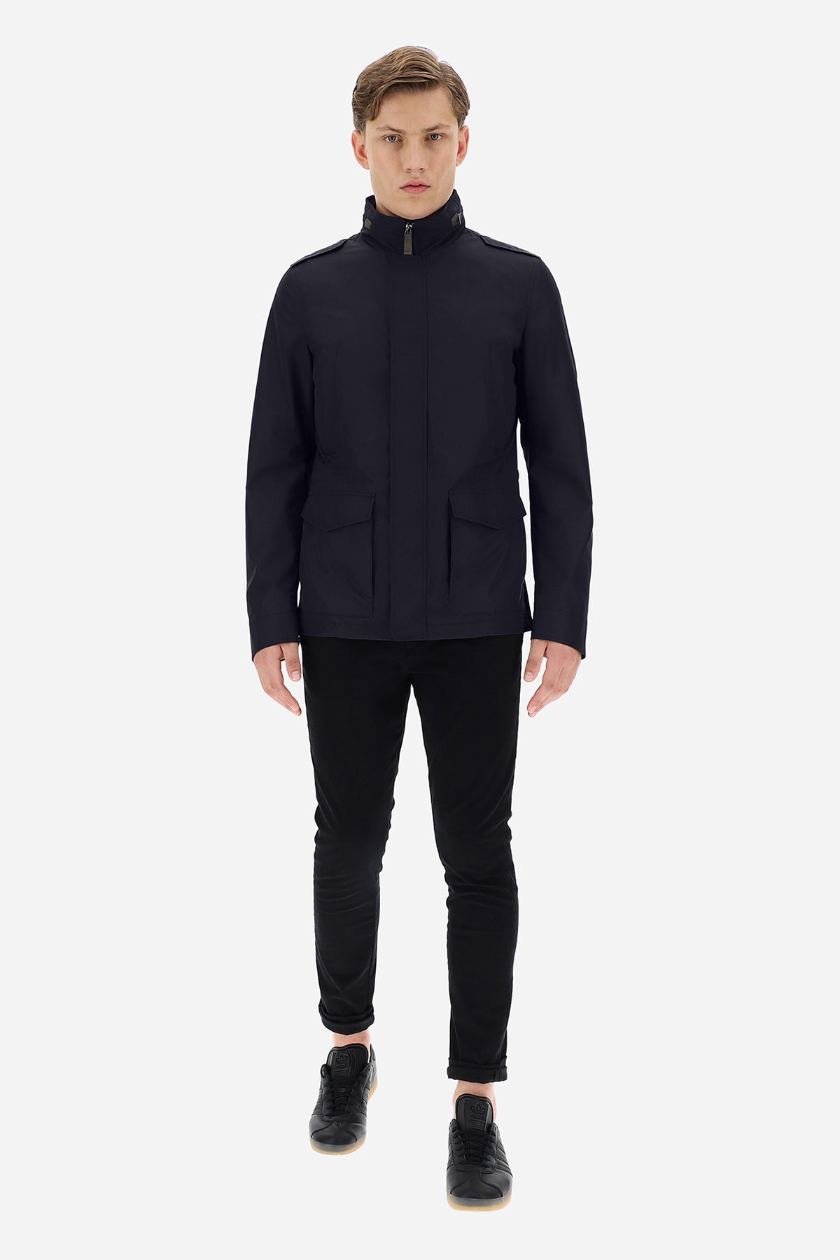 Herno Regular Fit Dik Yaka Mont-Libas Trendy Fashion Store