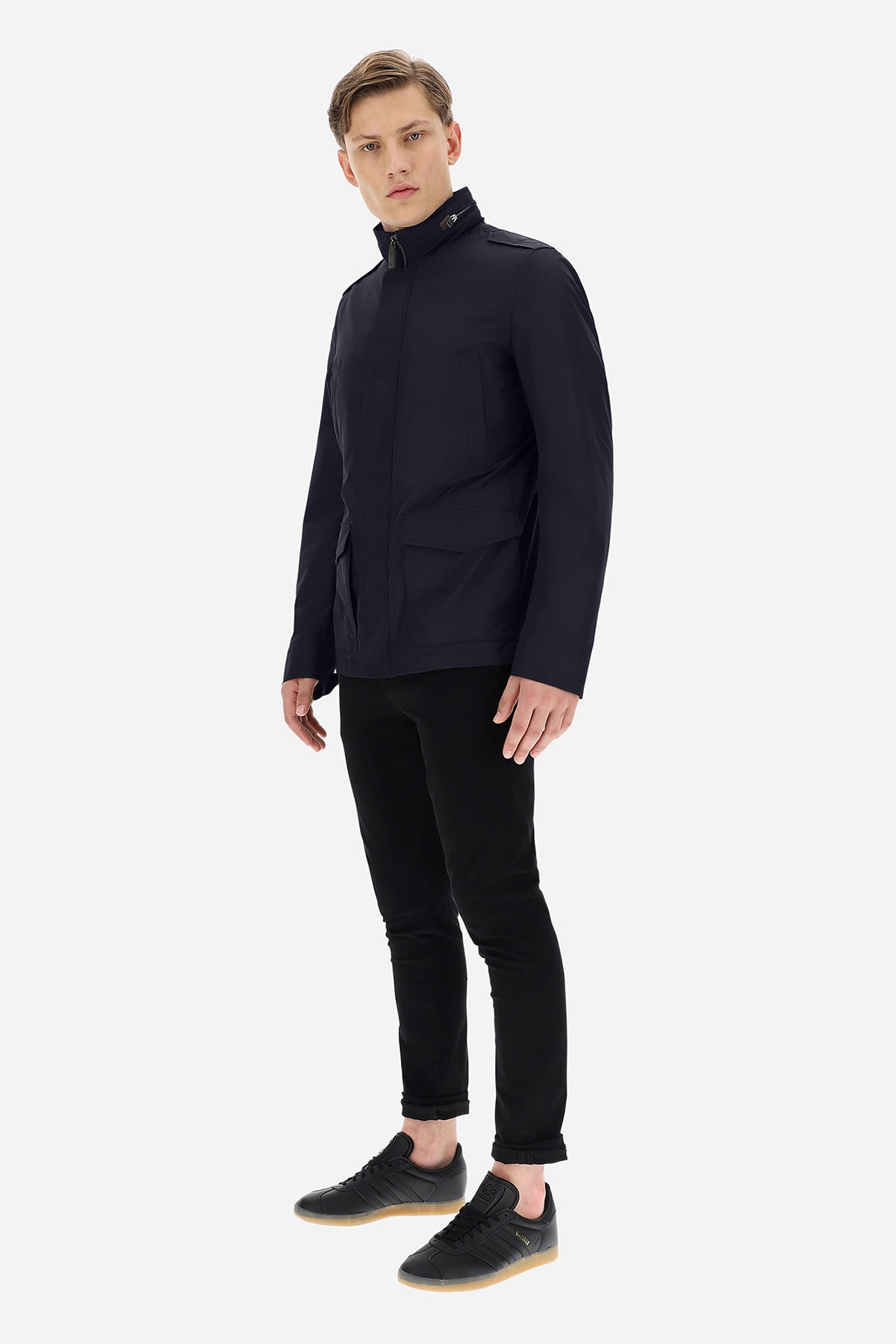 Herno Regular Fit Dik Yaka Mont-Libas Trendy Fashion Store