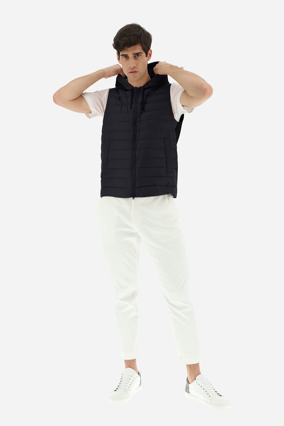 Herno Kapüşonlu Puffer Yelek-Libas Trendy Fashion Store