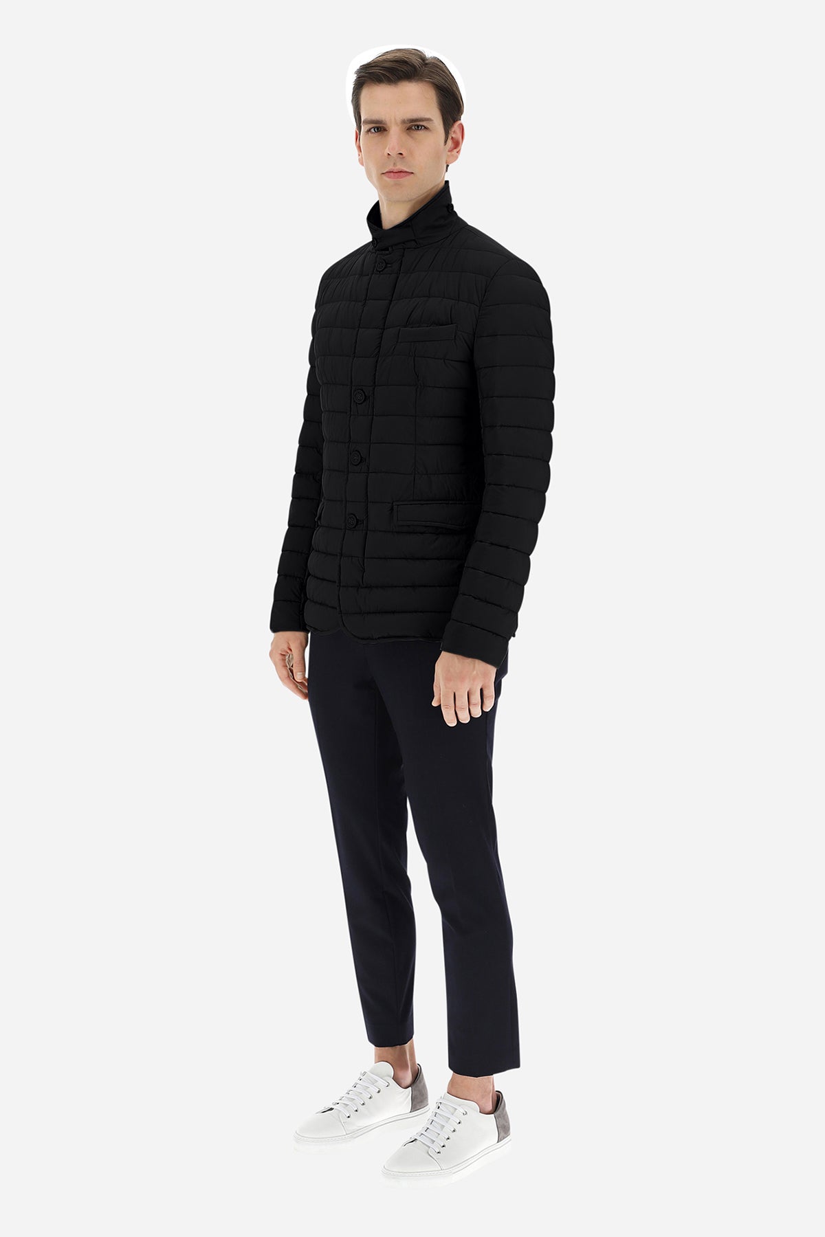 Herno Slim Fit Dik Yaka Puffer Mont Ceket-Libas Trendy Fashion Store