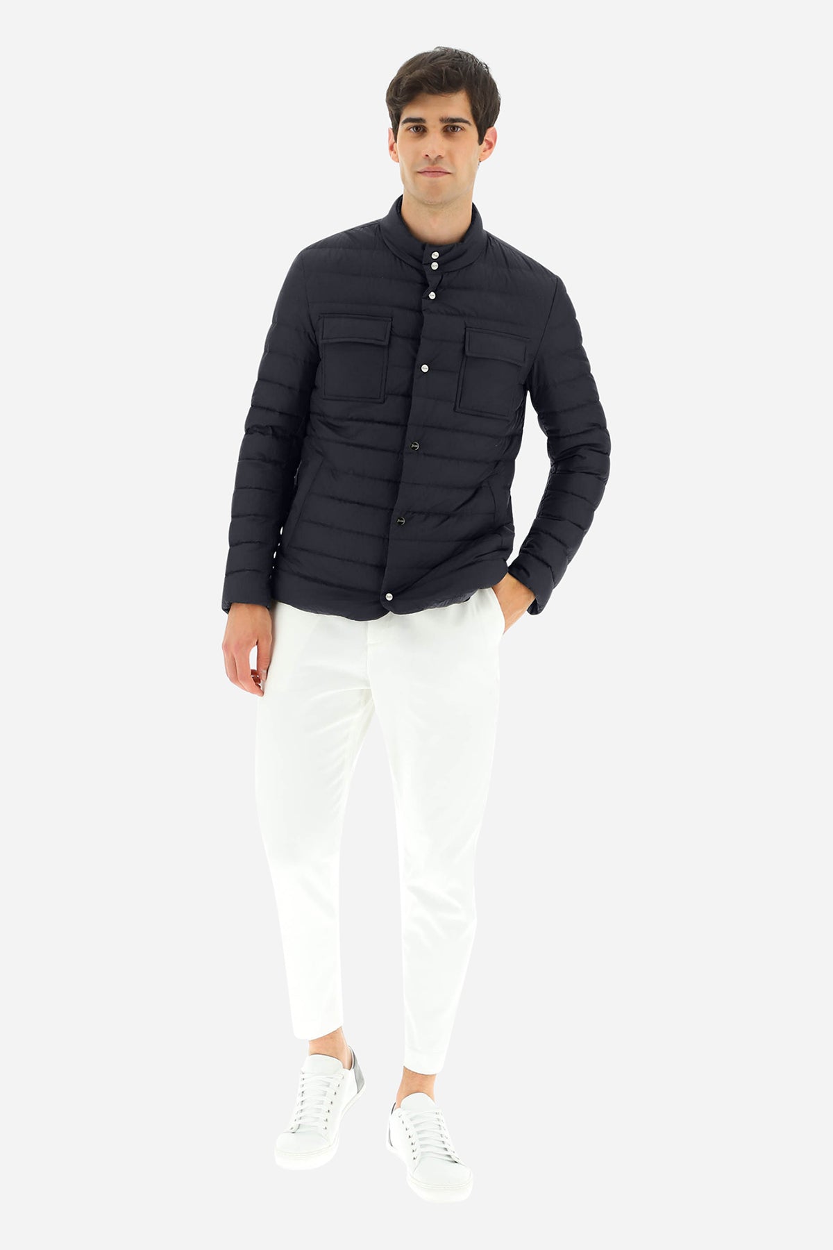 Herno Çıtçıtlı Regular Fit Puffer Mont Ceket-Libas Trendy Fashion Store