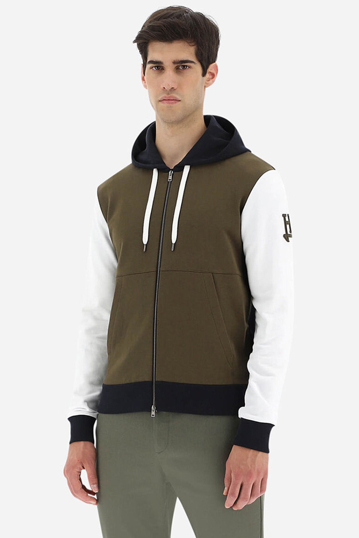 Herno Regular Fit Fermuarlı Kapüşonlu Ceket-Libas Trendy Fashion Store