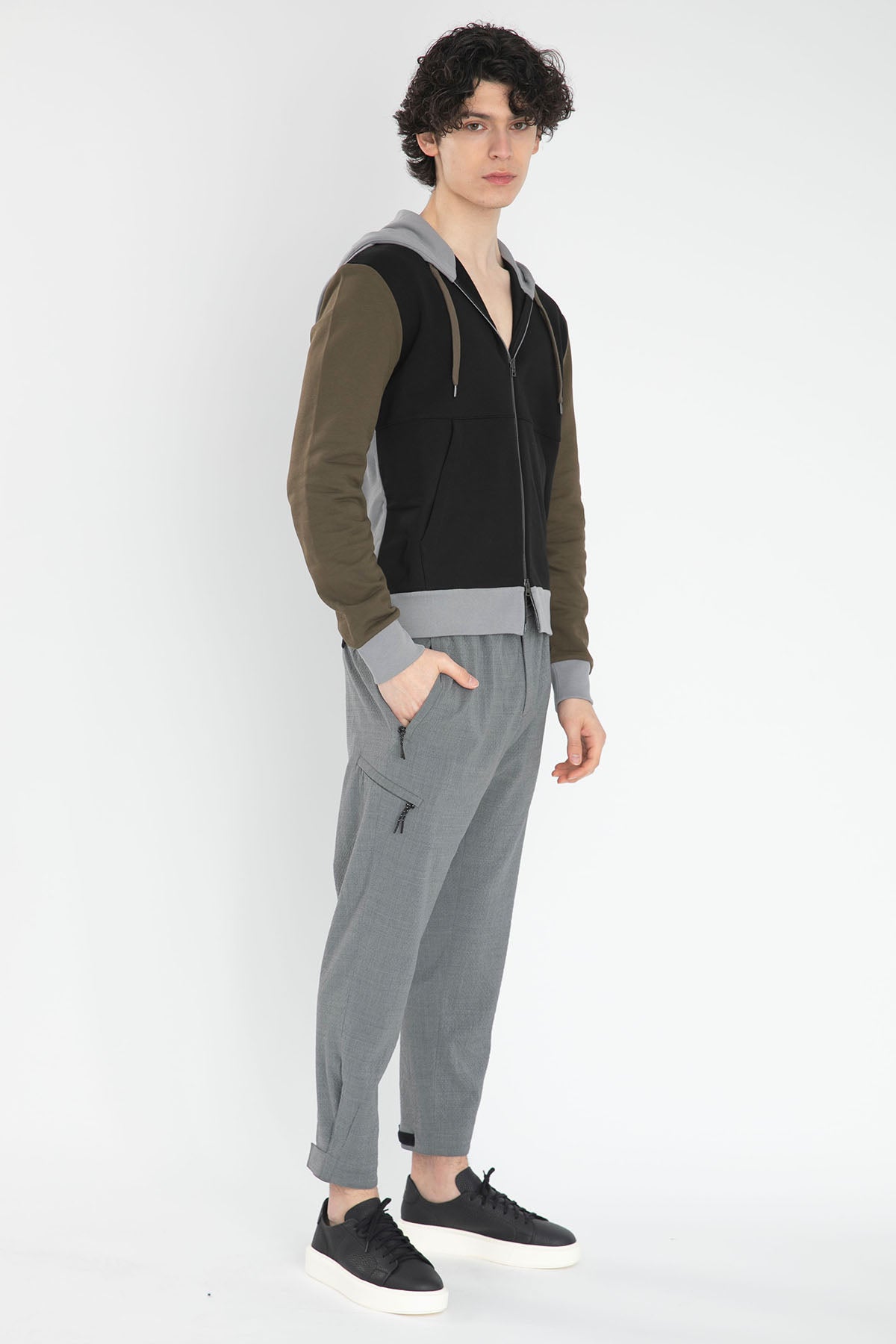 Herno Regular Fit Fermuarlı Kapüşonlu Ceket-Libas Trendy Fashion Store