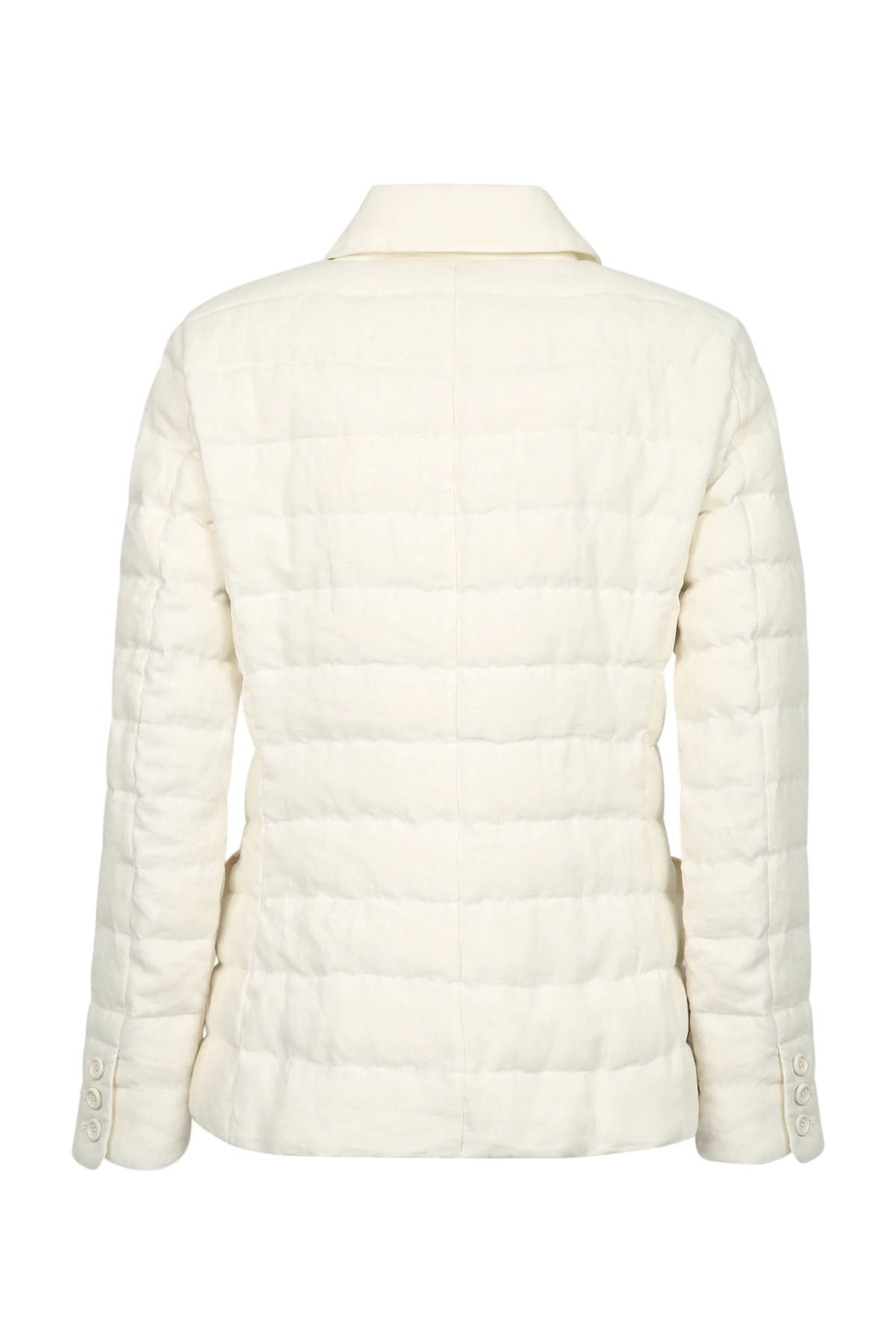 Herno Dolgulu İnce Keten Mont-Libas Trendy Fashion Store