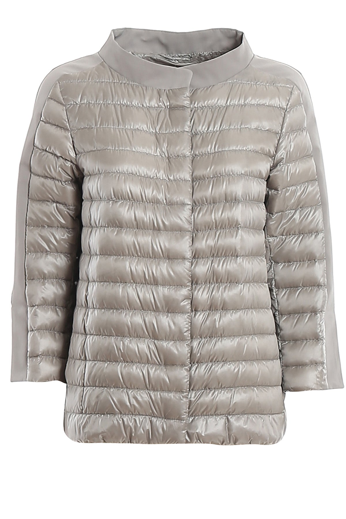 Herno Dik Yaka İnce Puffer Mont-Libas Trendy Fashion Store