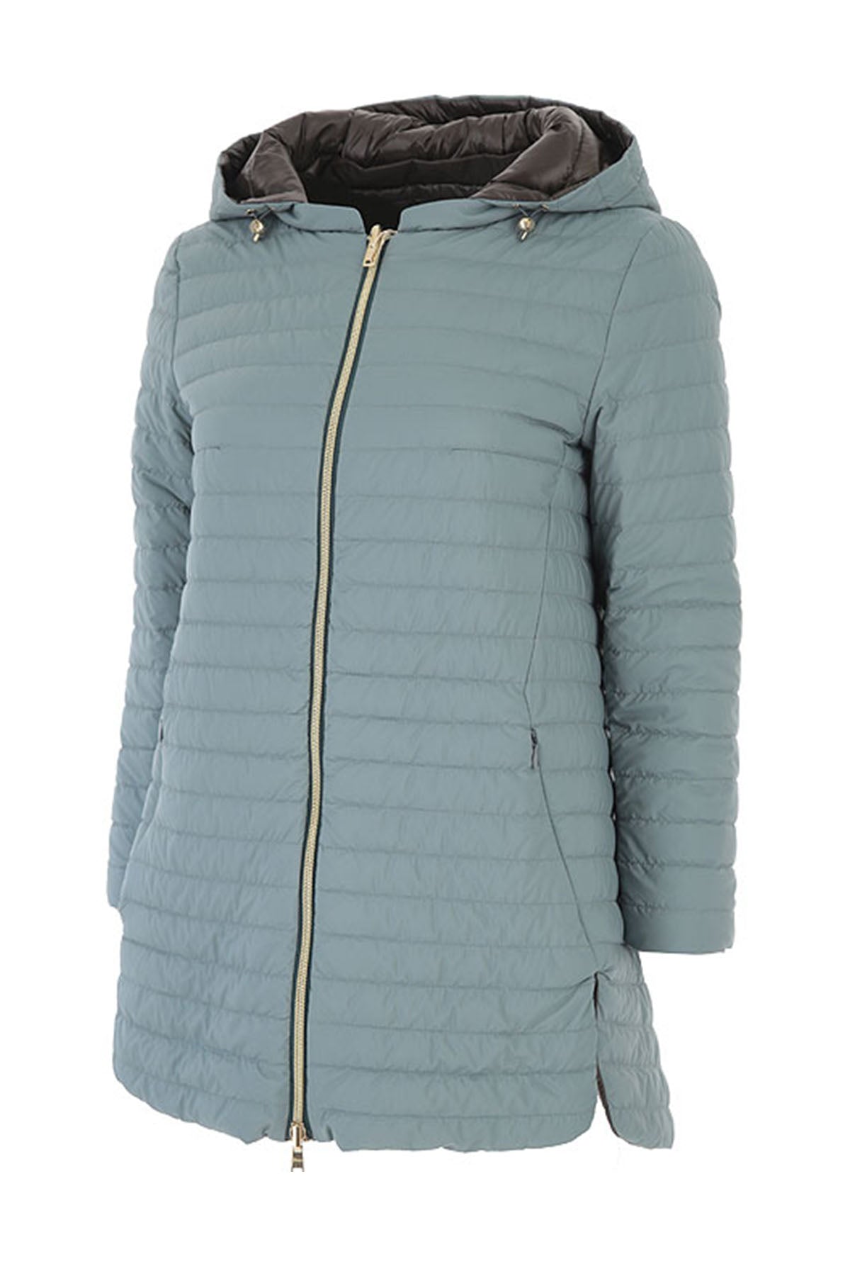 Herno Dolgulu Kapüşonlu Çift Taraflı Mont-Libas Trendy Fashion Store