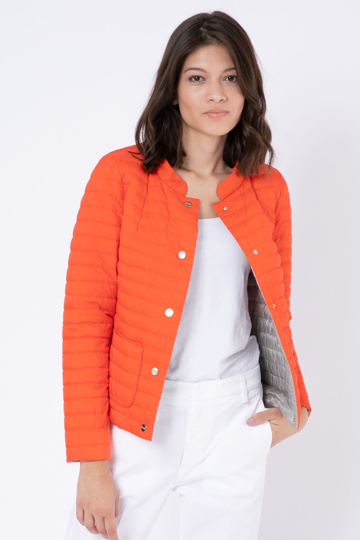 Herno Çift Taraflı Hakim Yaka Mont-Libas Trendy Fashion Store