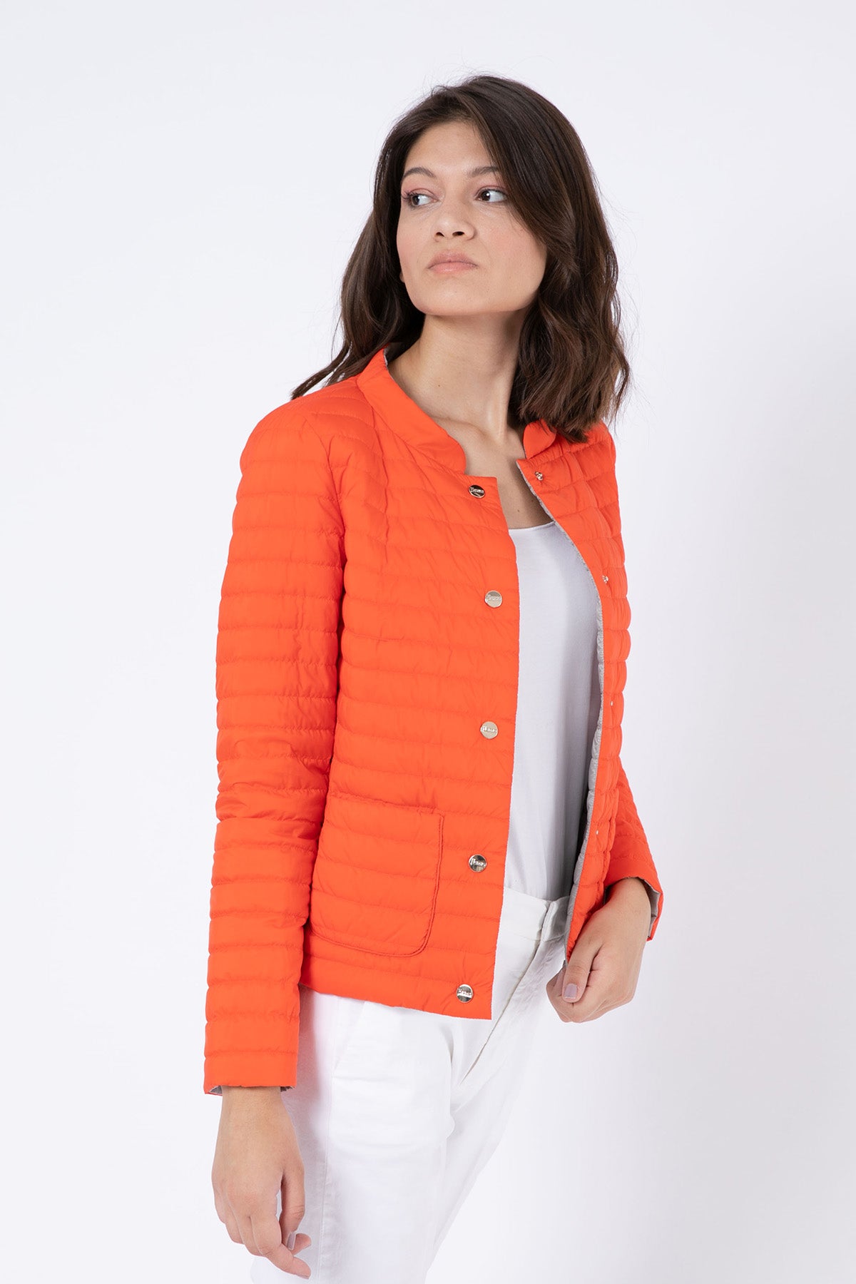 Herno Çift Taraflı Hakim Yaka Mont-Libas Trendy Fashion Store