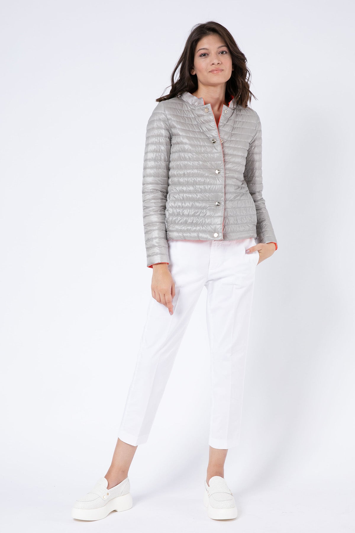 Herno Çift Taraflı Hakim Yaka Mont-Libas Trendy Fashion Store