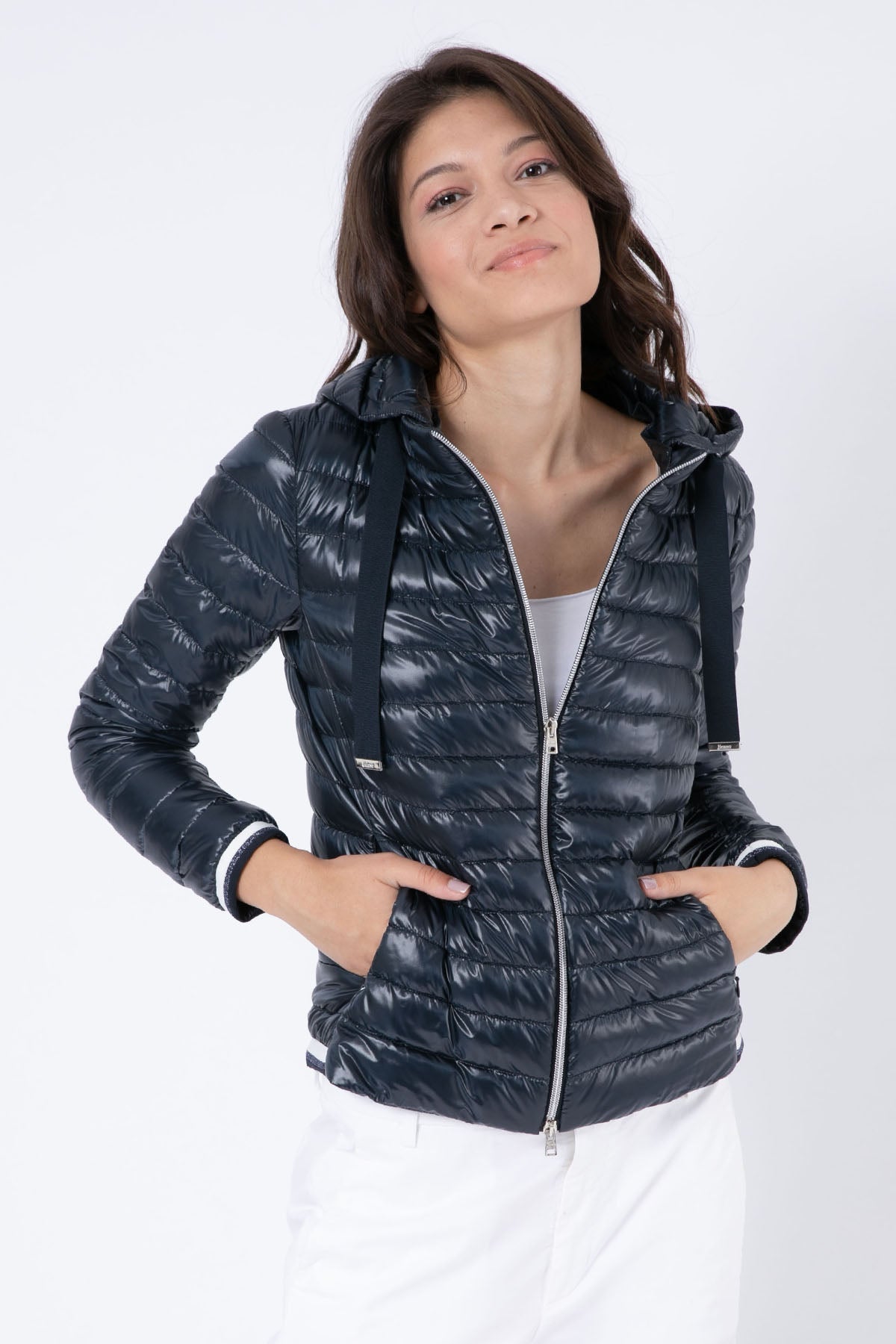 Herno Dolgulu Kapüşonlu Mont-Libas Trendy Fashion Store