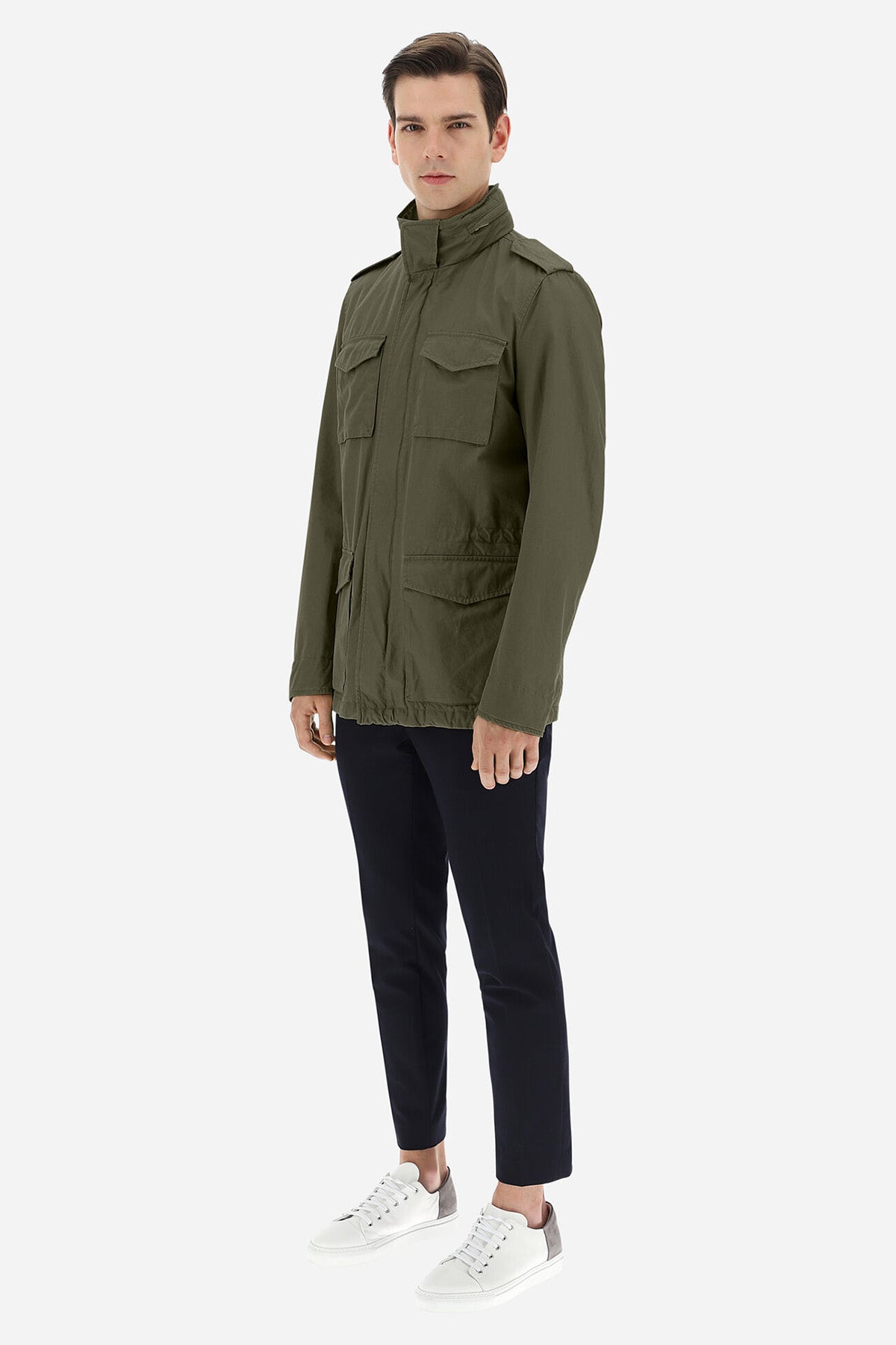 Herno Yıkamalı Kapak Cepli Mont Ceket-Libas Trendy Fashion Store