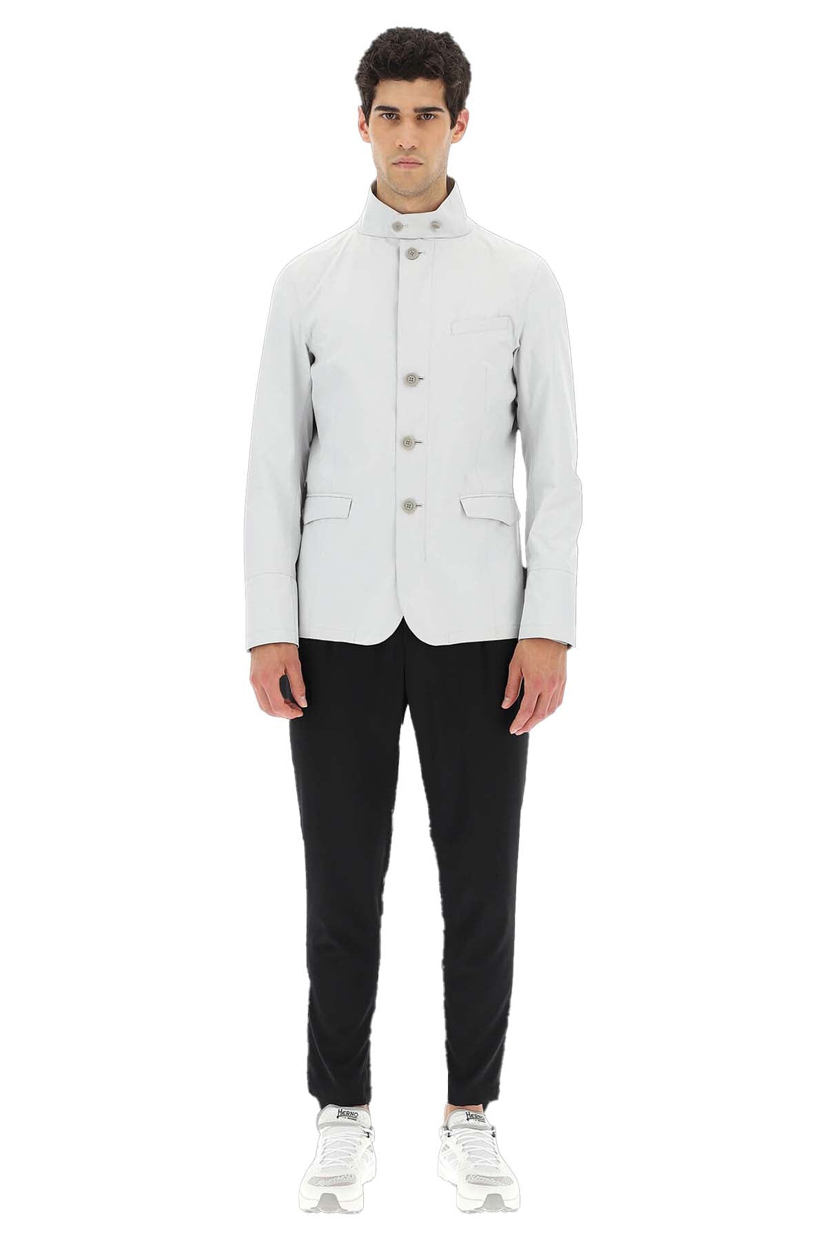 Herno Laminar Slim Fit Dik Yaka İnce Mont Ceket-Libas Trendy Fashion Store