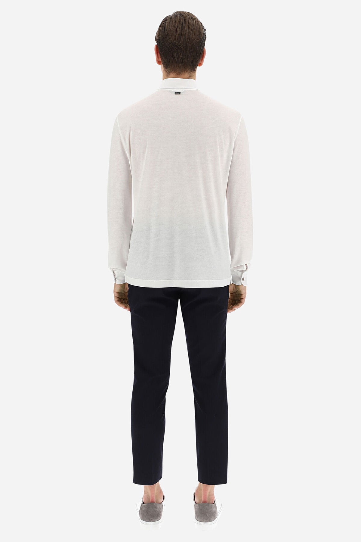 Herno Polo Yaka Uzun Kollu T-shirt-Libas Trendy Fashion Store