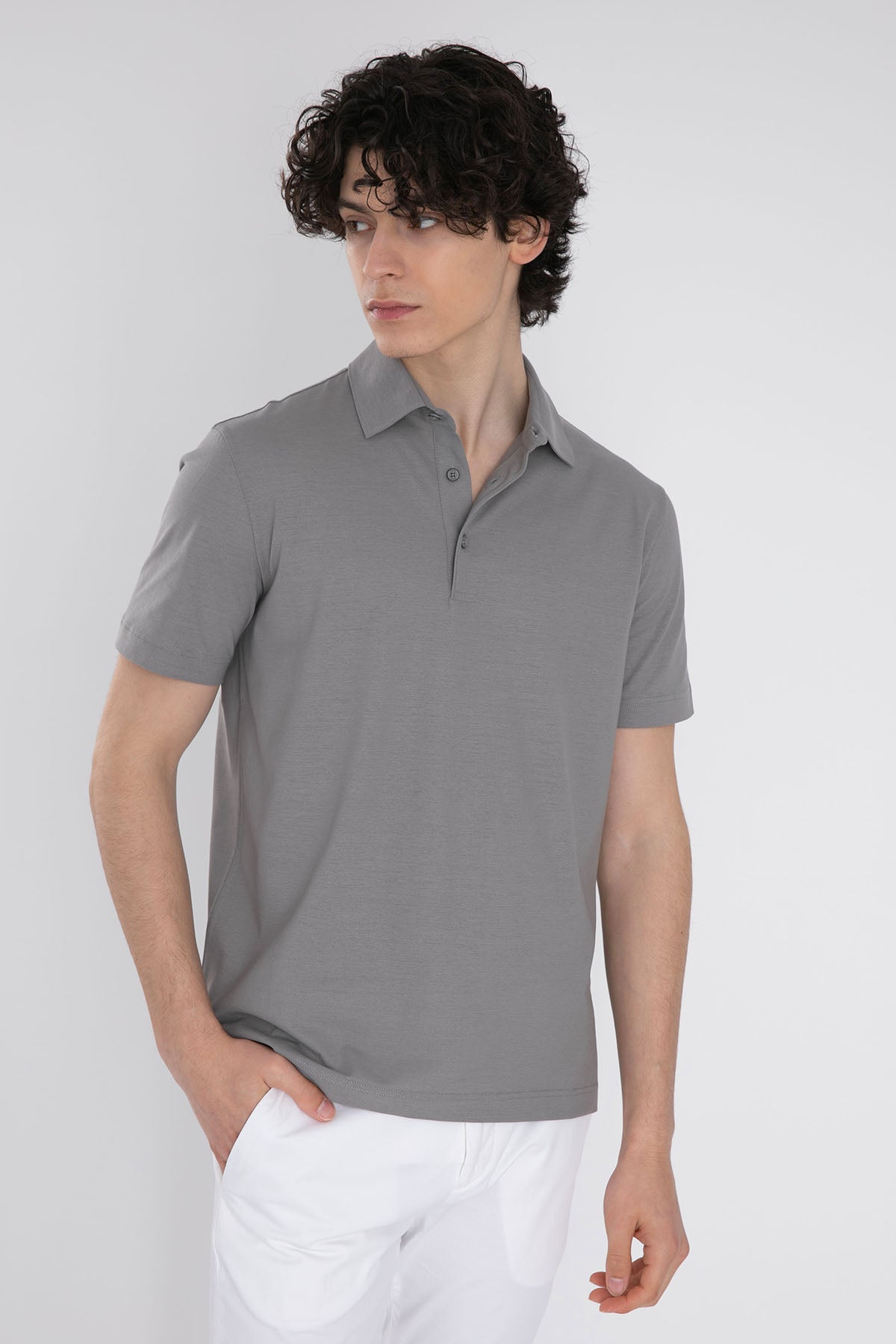 Herno Polo Yaka T-shirt-Libas Trendy Fashion Store