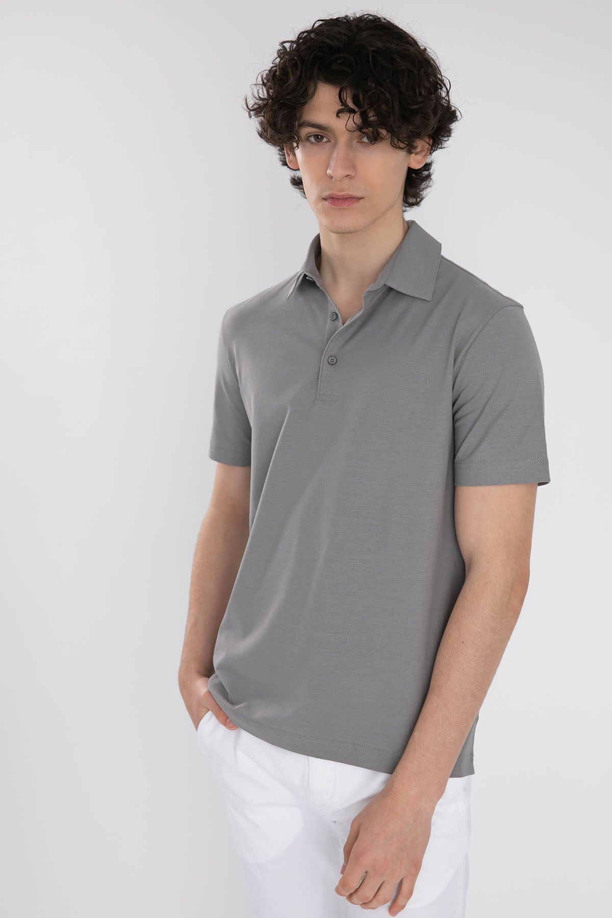 Herno Polo Yaka T-shirt-Libas Trendy Fashion Store