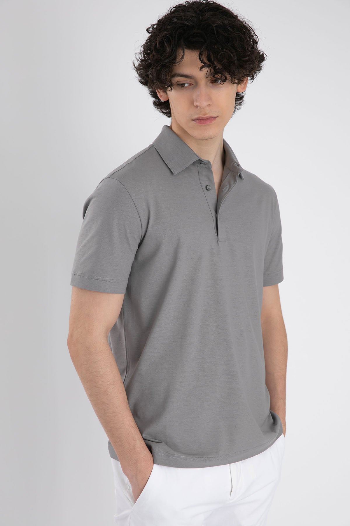 Herno Polo Yaka T-shirt-Libas Trendy Fashion Store