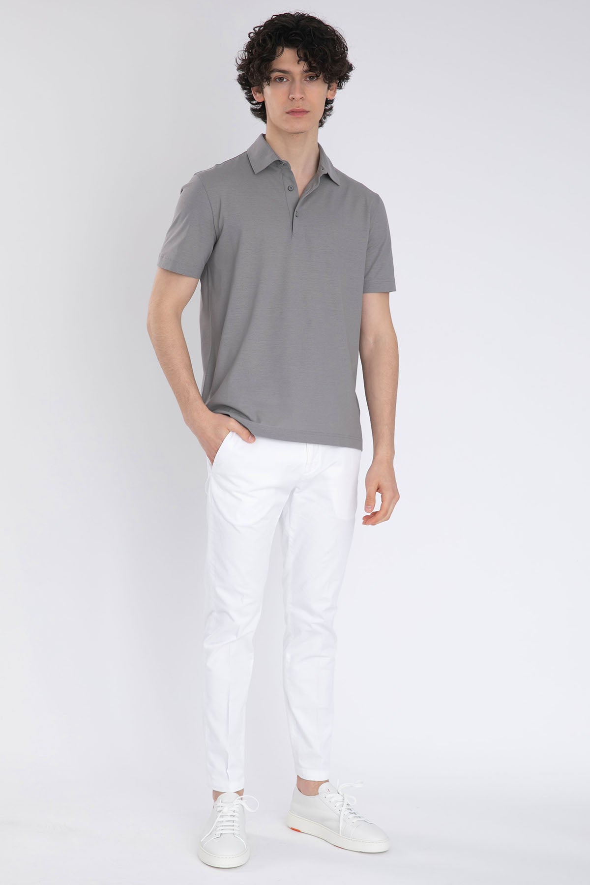 Herno Polo Yaka T-shirt-Libas Trendy Fashion Store