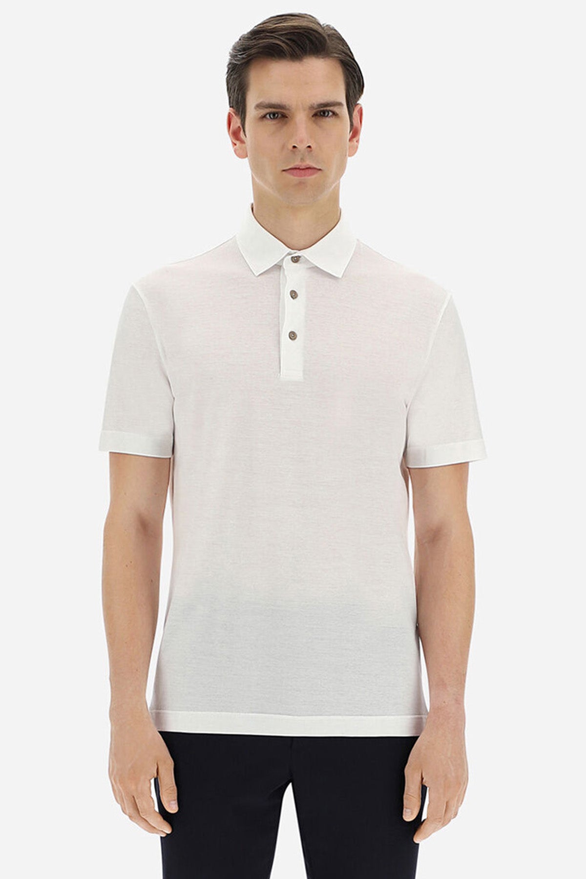 Herno Polo Yaka T-shirt-Libas Trendy Fashion Store