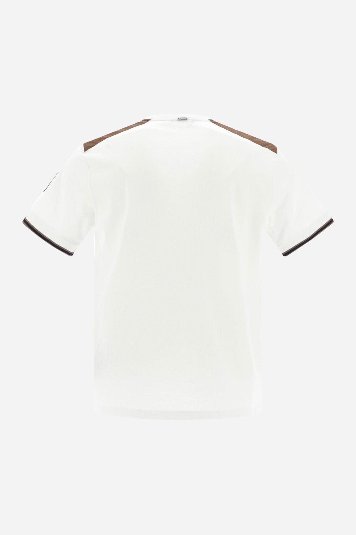 Herno Yuvarlak Yaka Logolu T-shirt-Libas Trendy Fashion Store