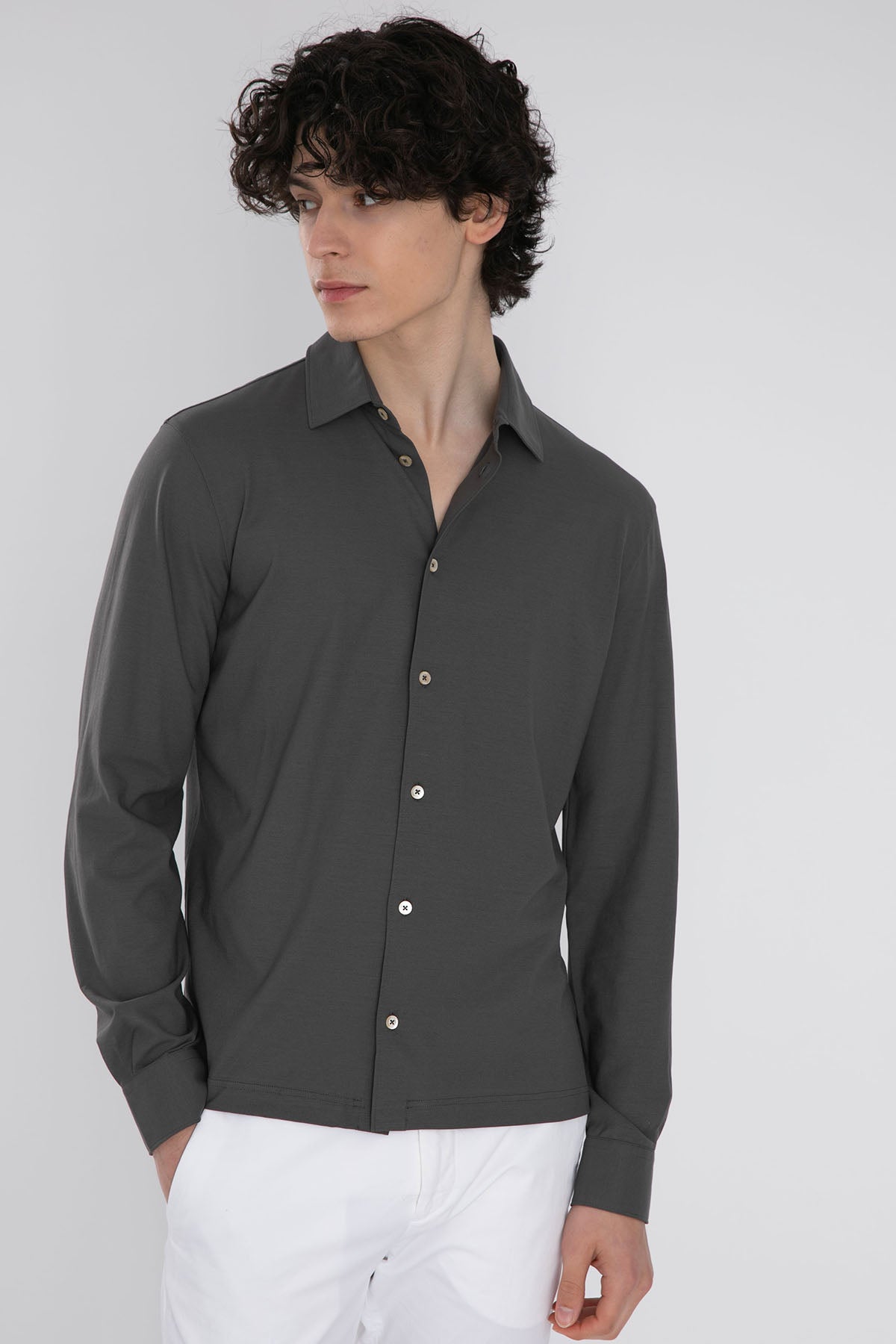 Herno Regular Fit Örme Gömlek-Libas Trendy Fashion Store