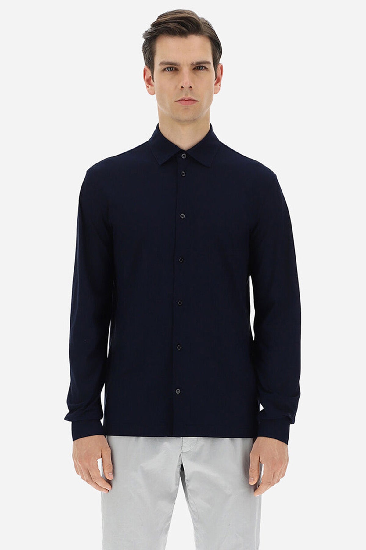 Herno Regular Fit Örgü Gömlek-Libas Trendy Fashion Store