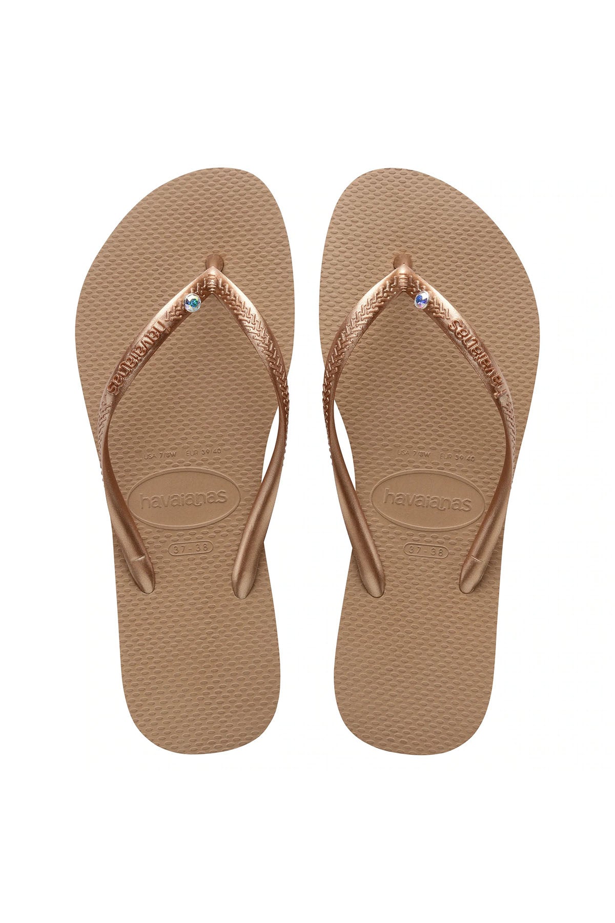 Havaianas Slim Crystal Swarovski Parmak Arası Terlik-Libas Trendy Fashion Store