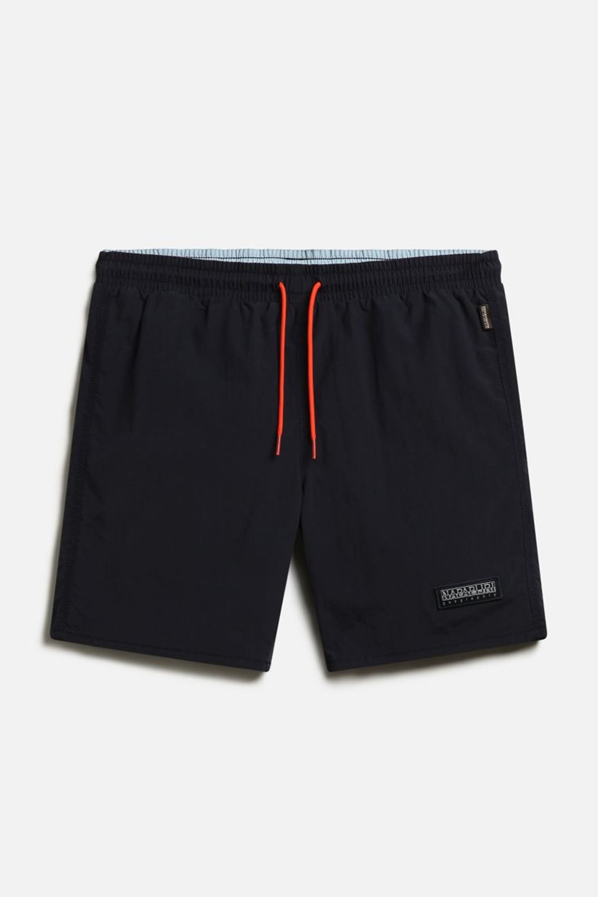 Napapijri Beli Lastikli Logolu Şort Mayo-Libas Trendy Fashion Store