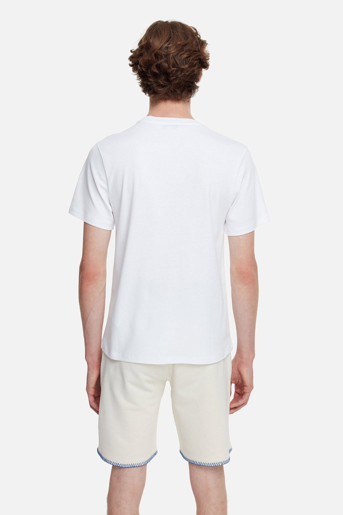 Les Benjamins Yuvarlak Yaka Baskılı T-shirt-Libas Trendy Fashion Store