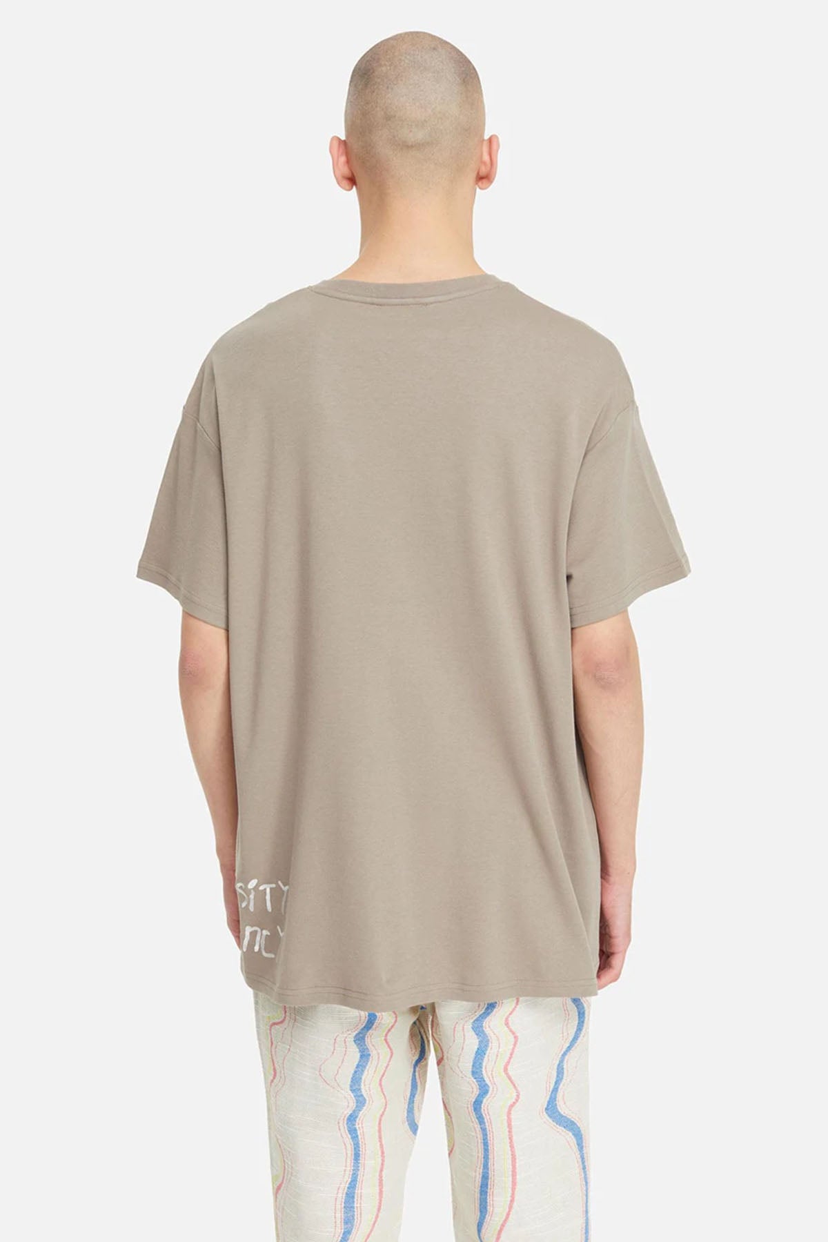 Les Benjamins Geniş Kesim Desenli T-shirt-Libas Trendy Fashion Store