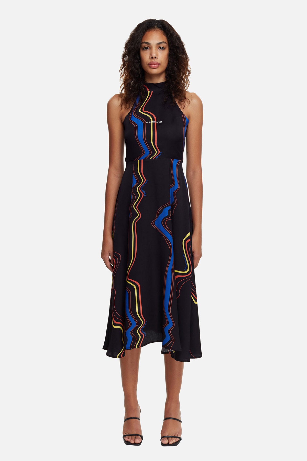 Les Benjamins Kolsuz Midi Elbise-Libas Trendy Fashion Store