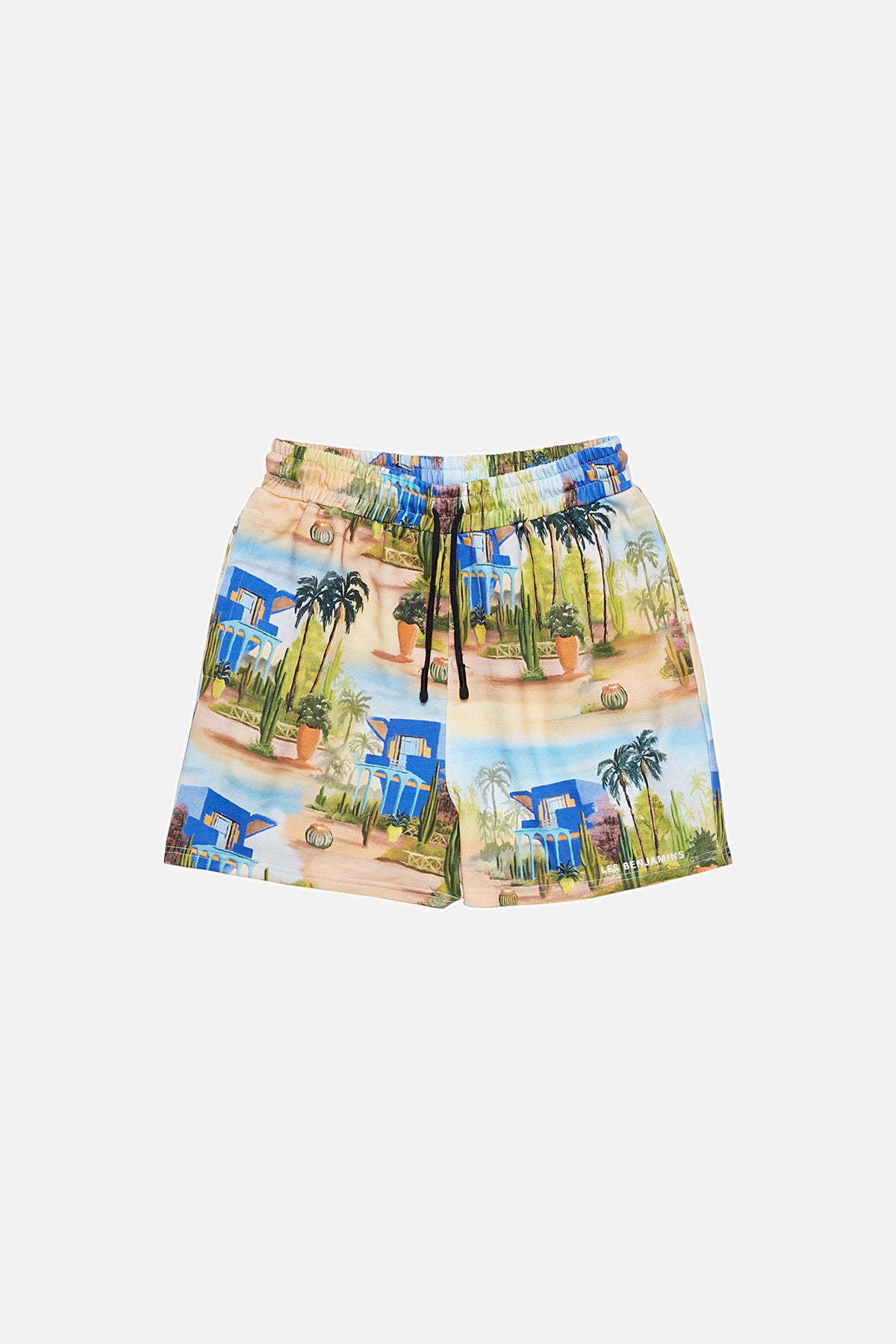 Les Benjamins Beli Lastikli Desenli Şort-Libas Trendy Fashion Store