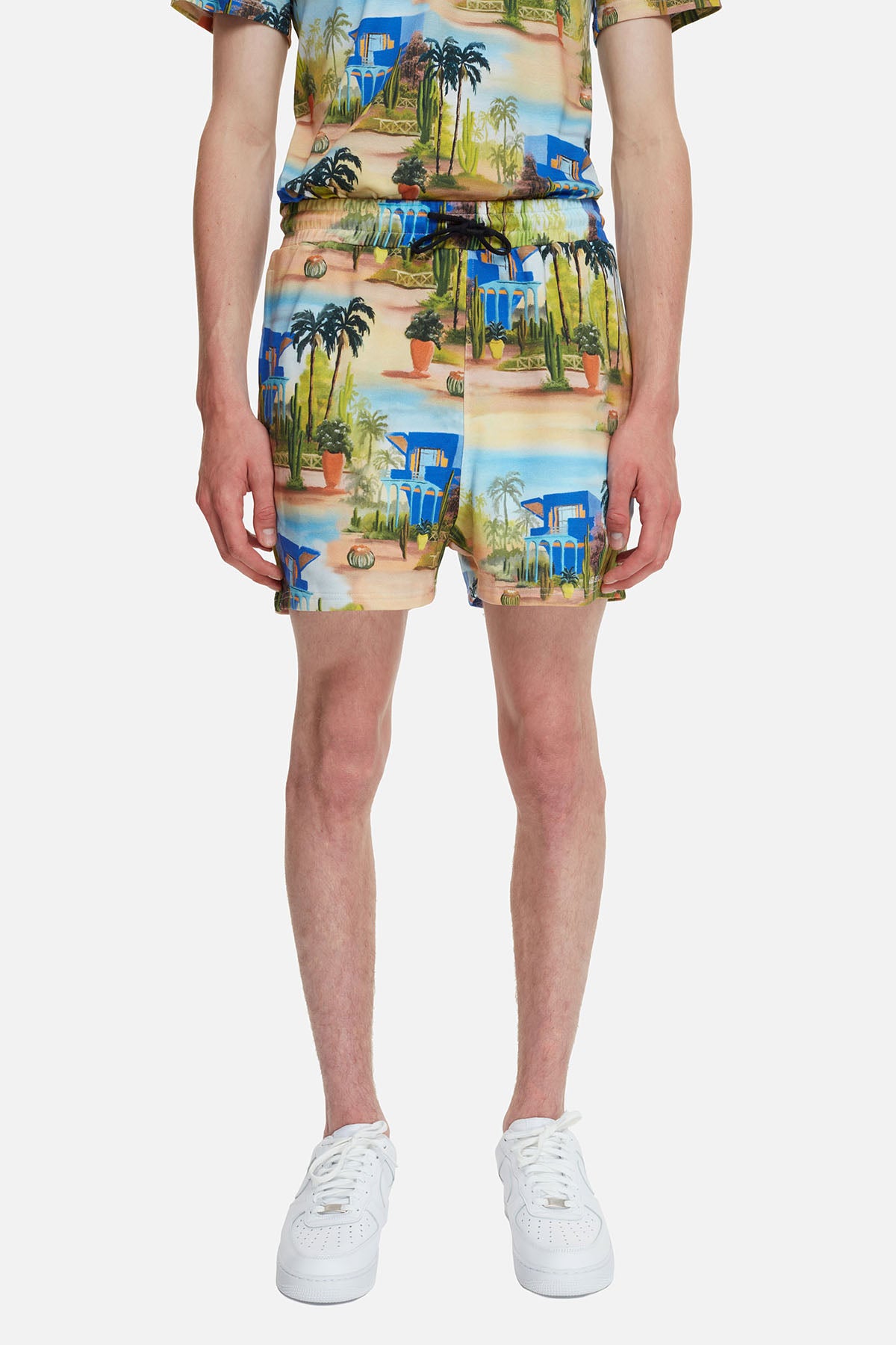 Les Benjamins Beli Lastikli Desenli Şort-Libas Trendy Fashion Store