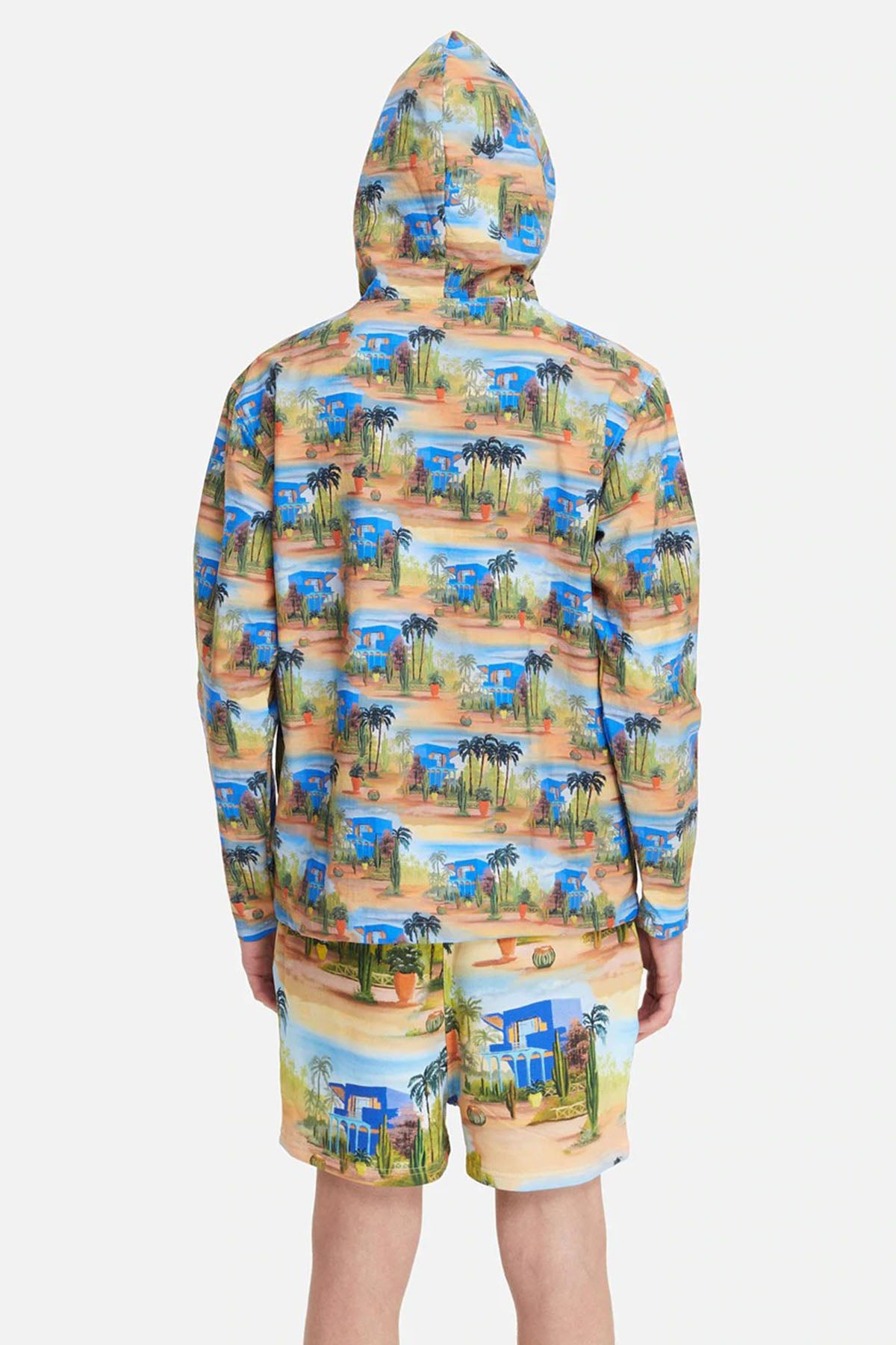 Les Benjamins Kapüşonlu Desenli Sweatshirt-Libas Trendy Fashion Store